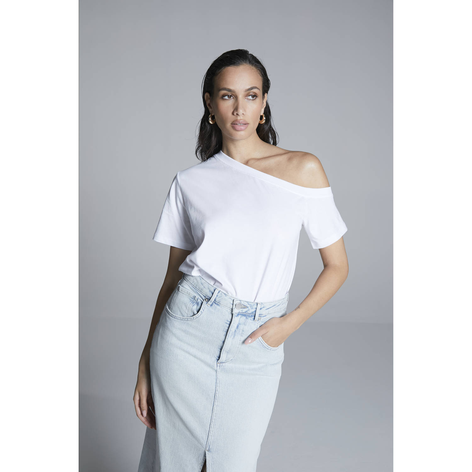 Homage to Denim T-shirt wit