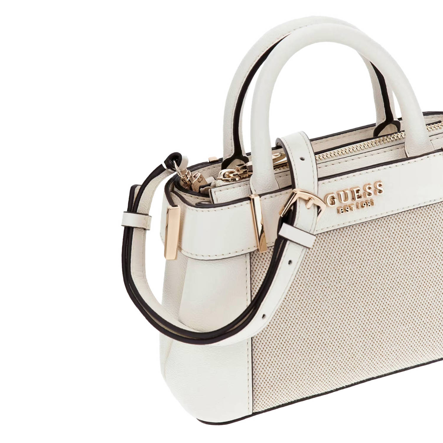 GUESS mini handtas Anadela ecru