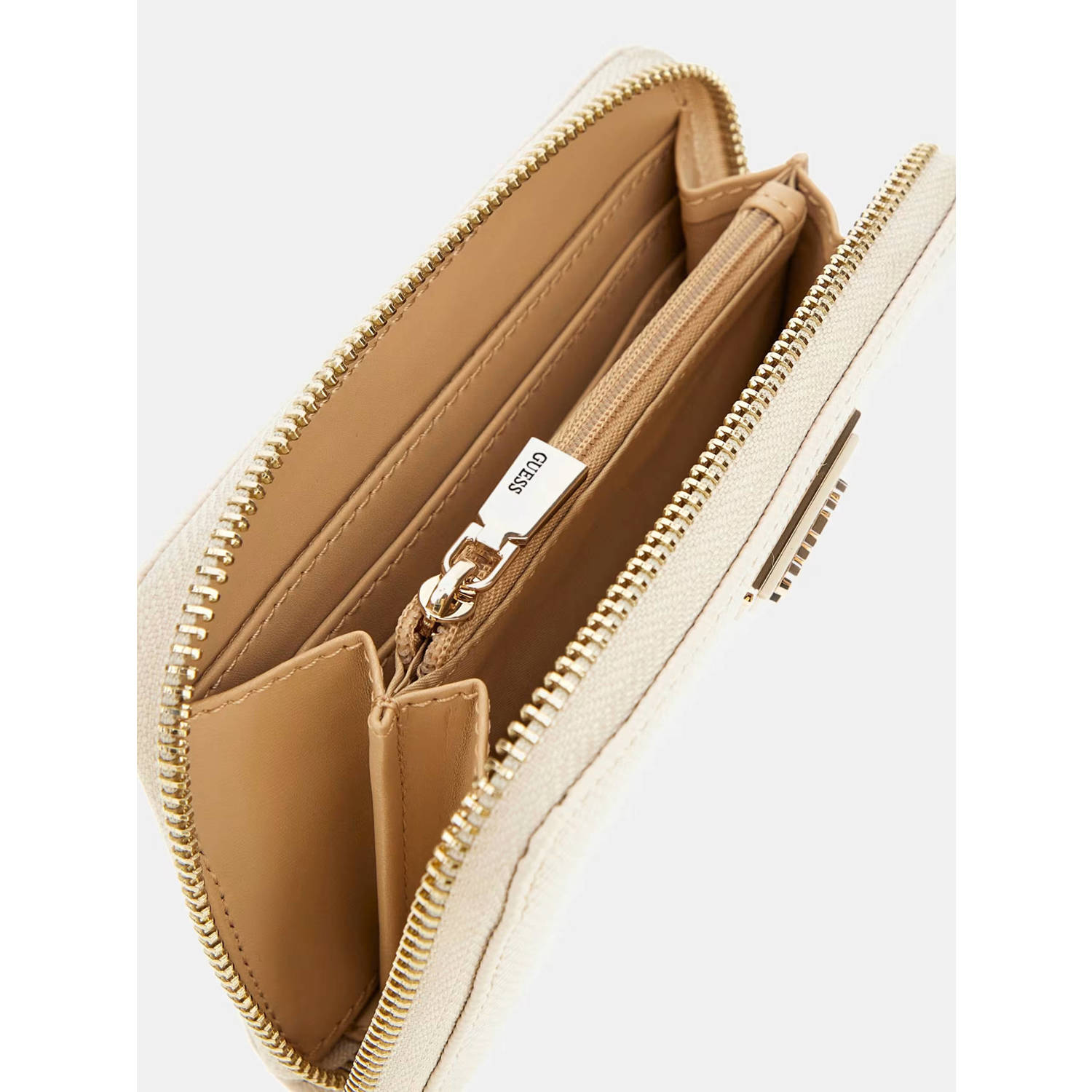 GUESS portemonnee Laurel ecru