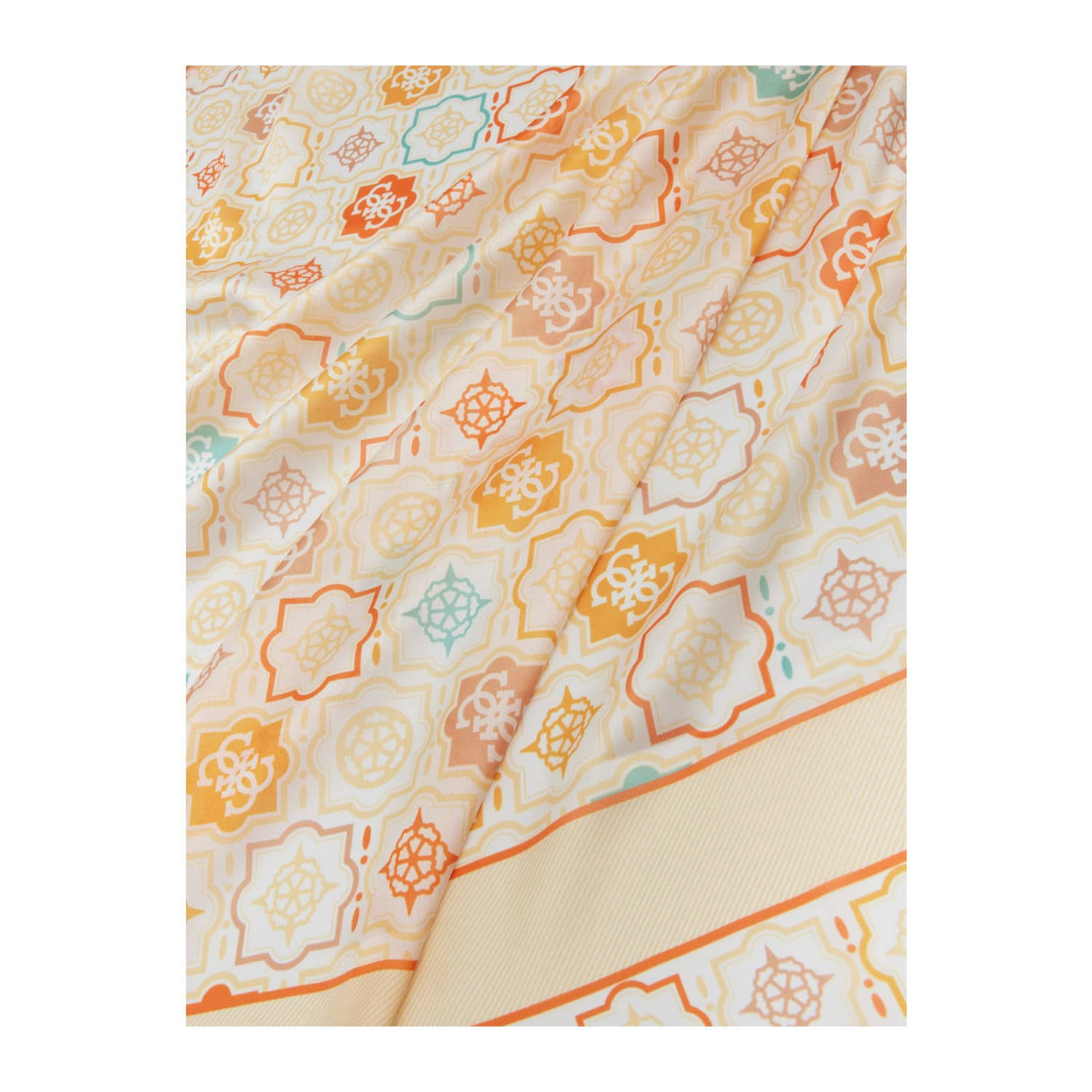 GUESS sjaal met all-over print geel