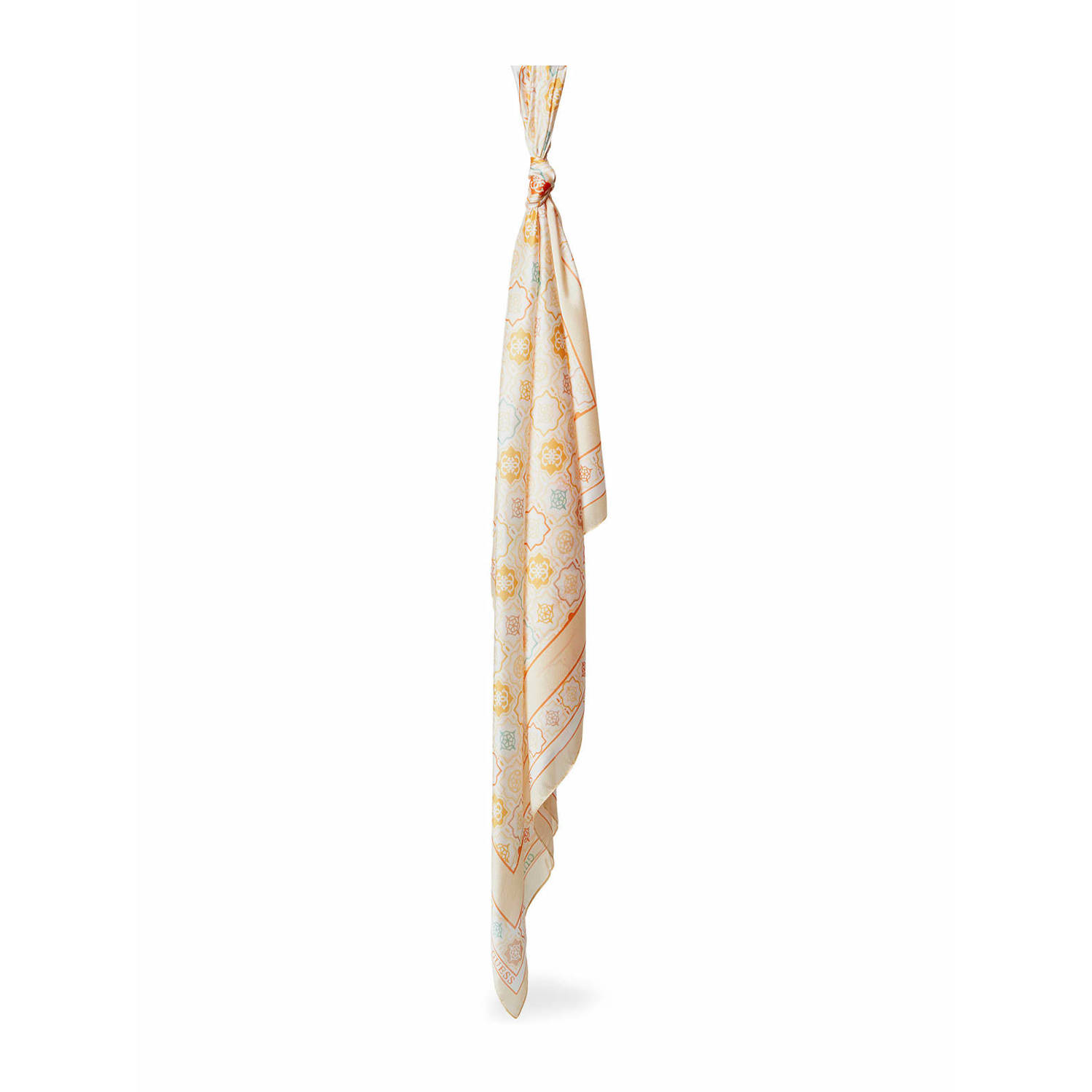 GUESS sjaal met all-over print geel