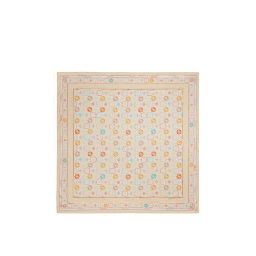 GUESS sjaal met all-over print geel afbeelding