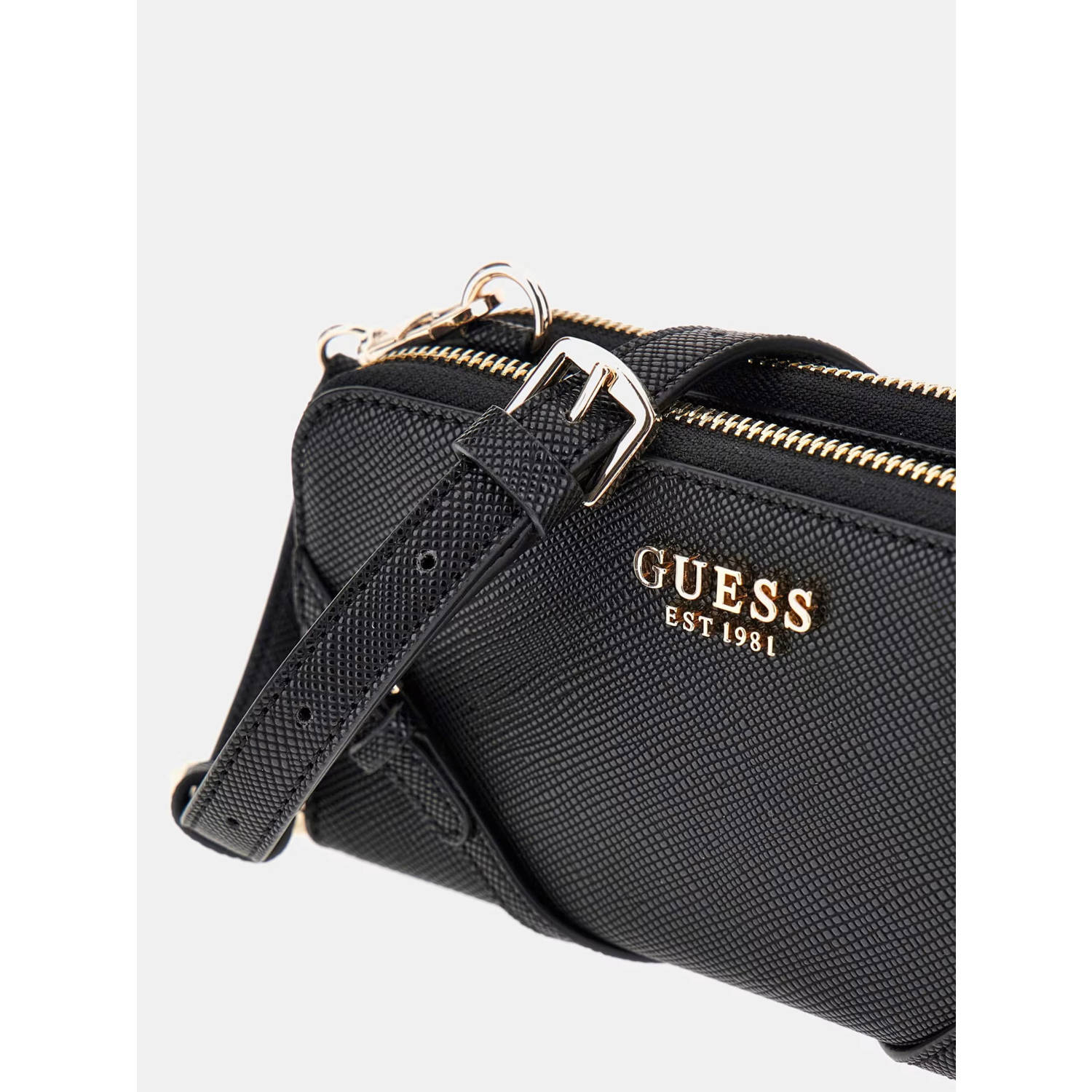GUESS telefoontasje Bramina zwart