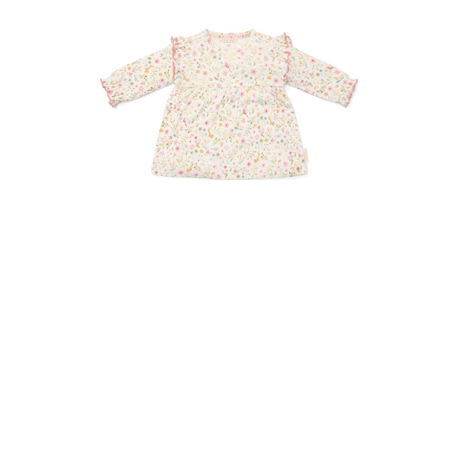 Little Dutch korte jurk ecru