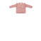 Little Dutch vest roze fijn gebreid