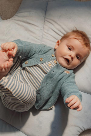 straight babybroek blauw