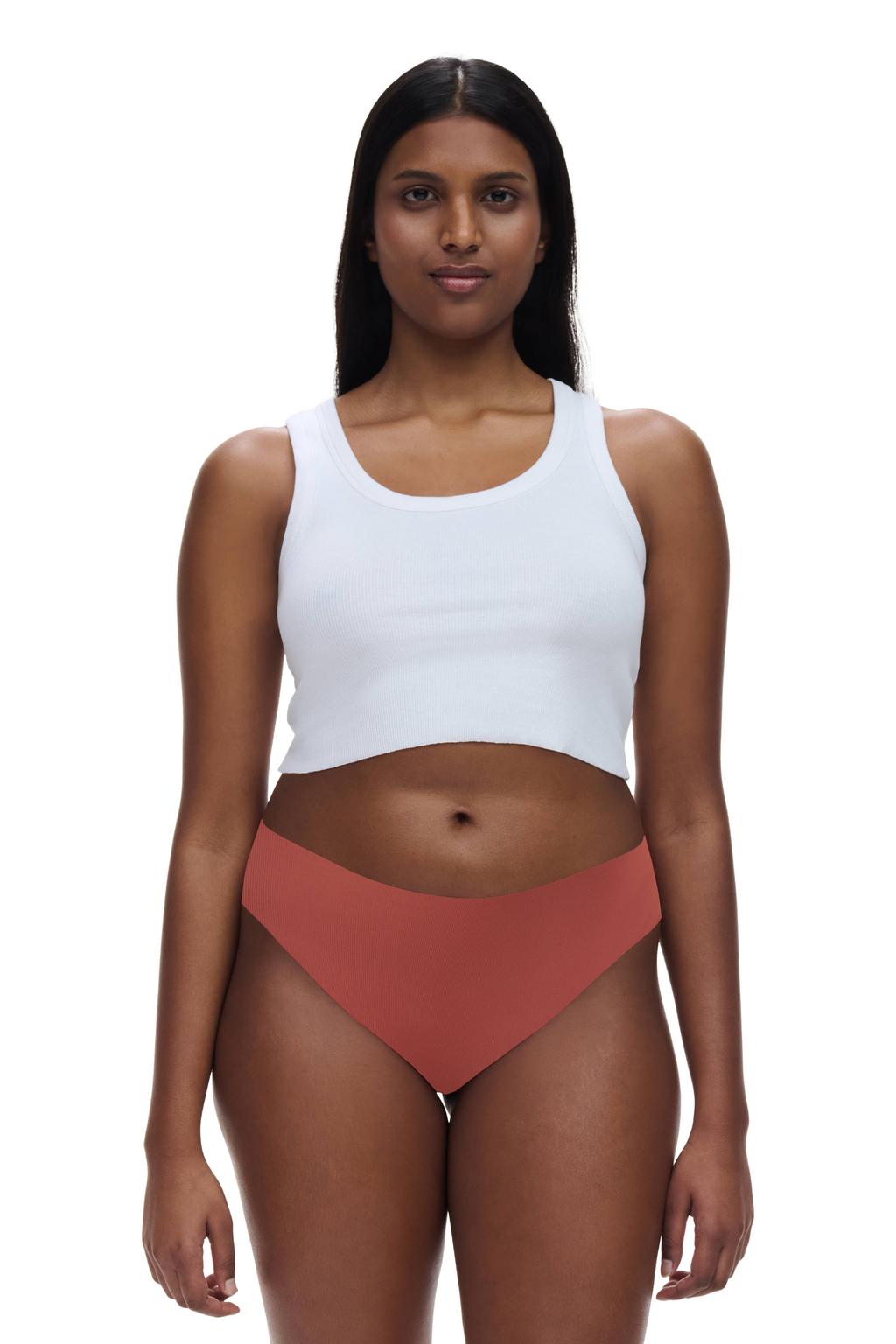 Chantelle Pulp string Pulpies brique