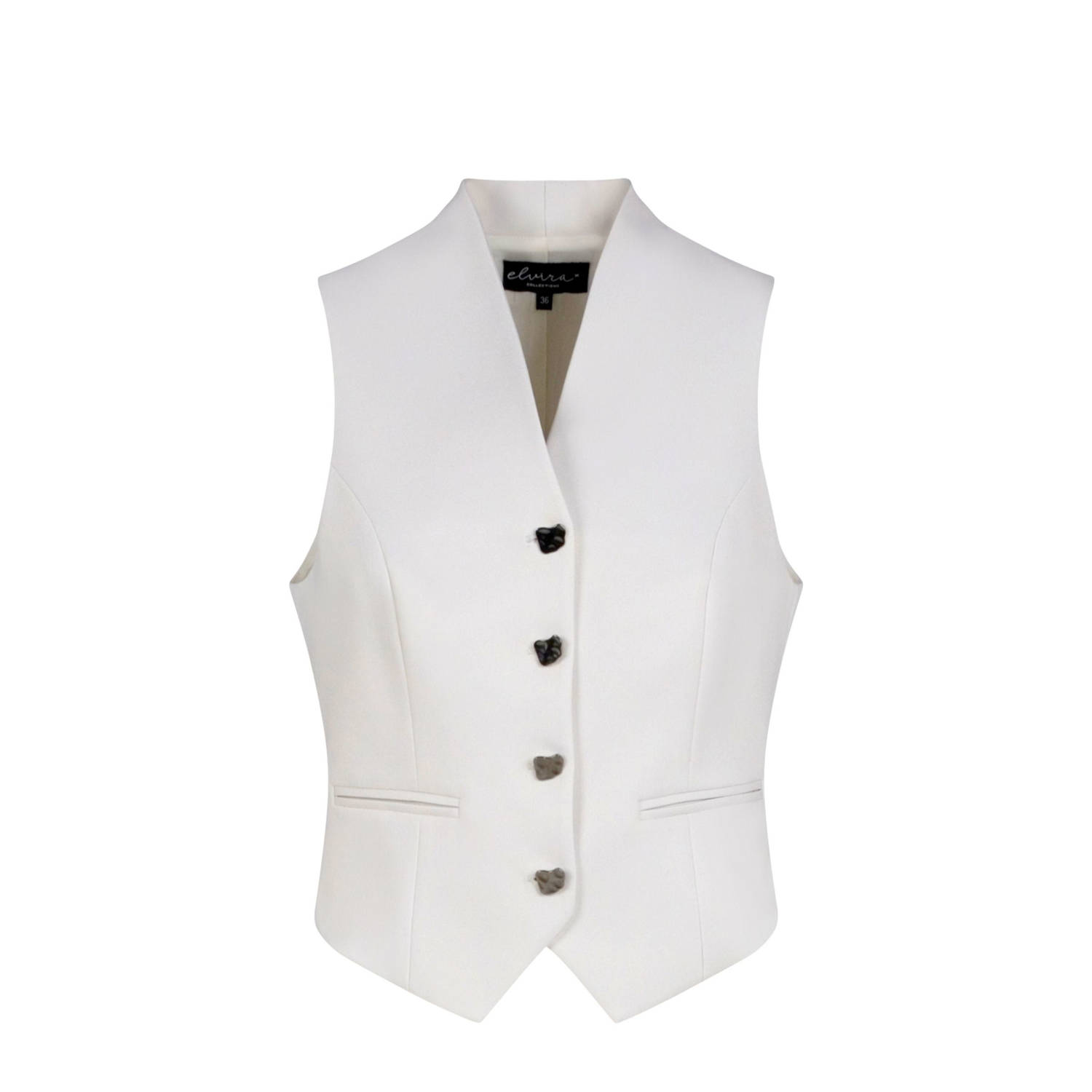 Elvira Collections gilet ecru