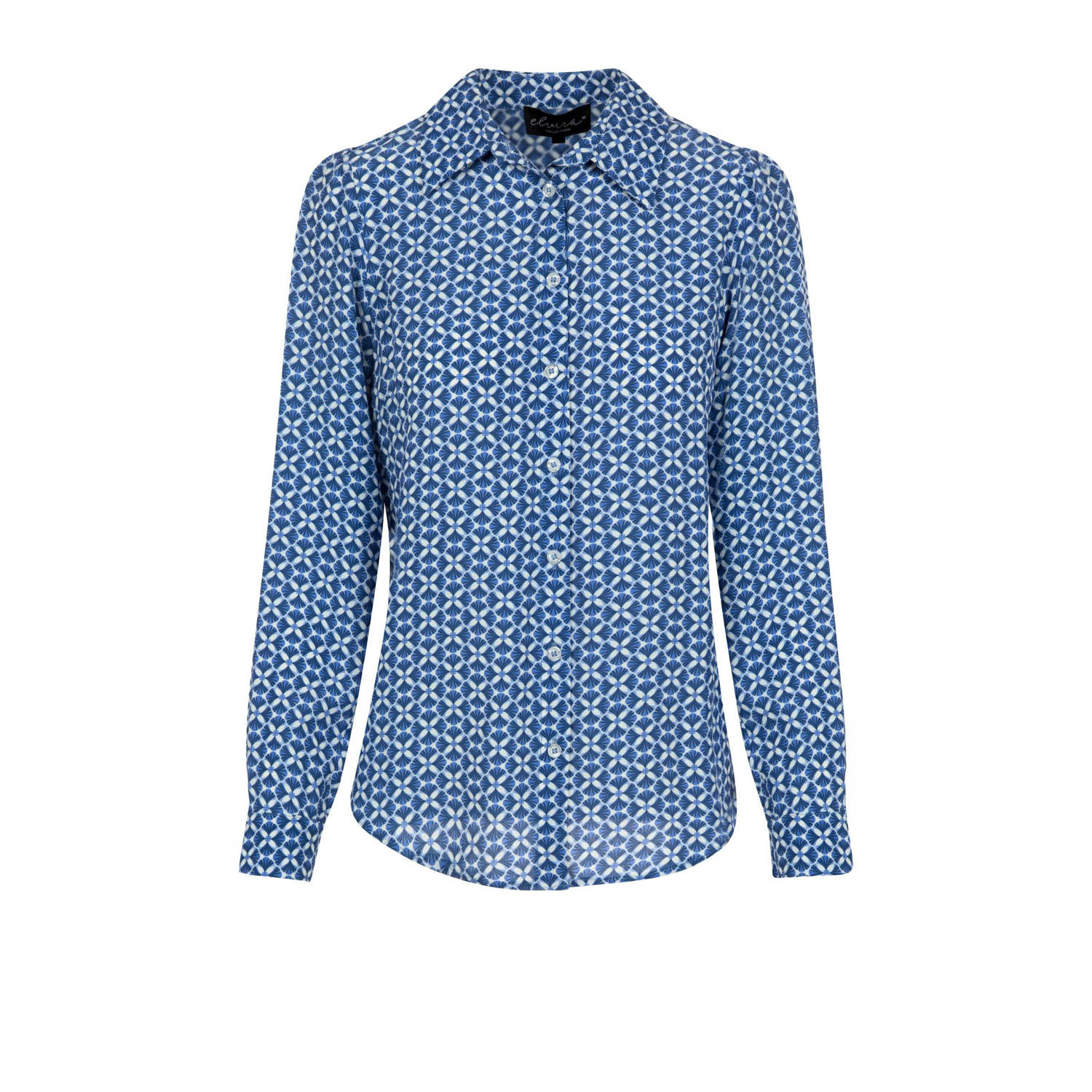Elvira Collections blouse blauw