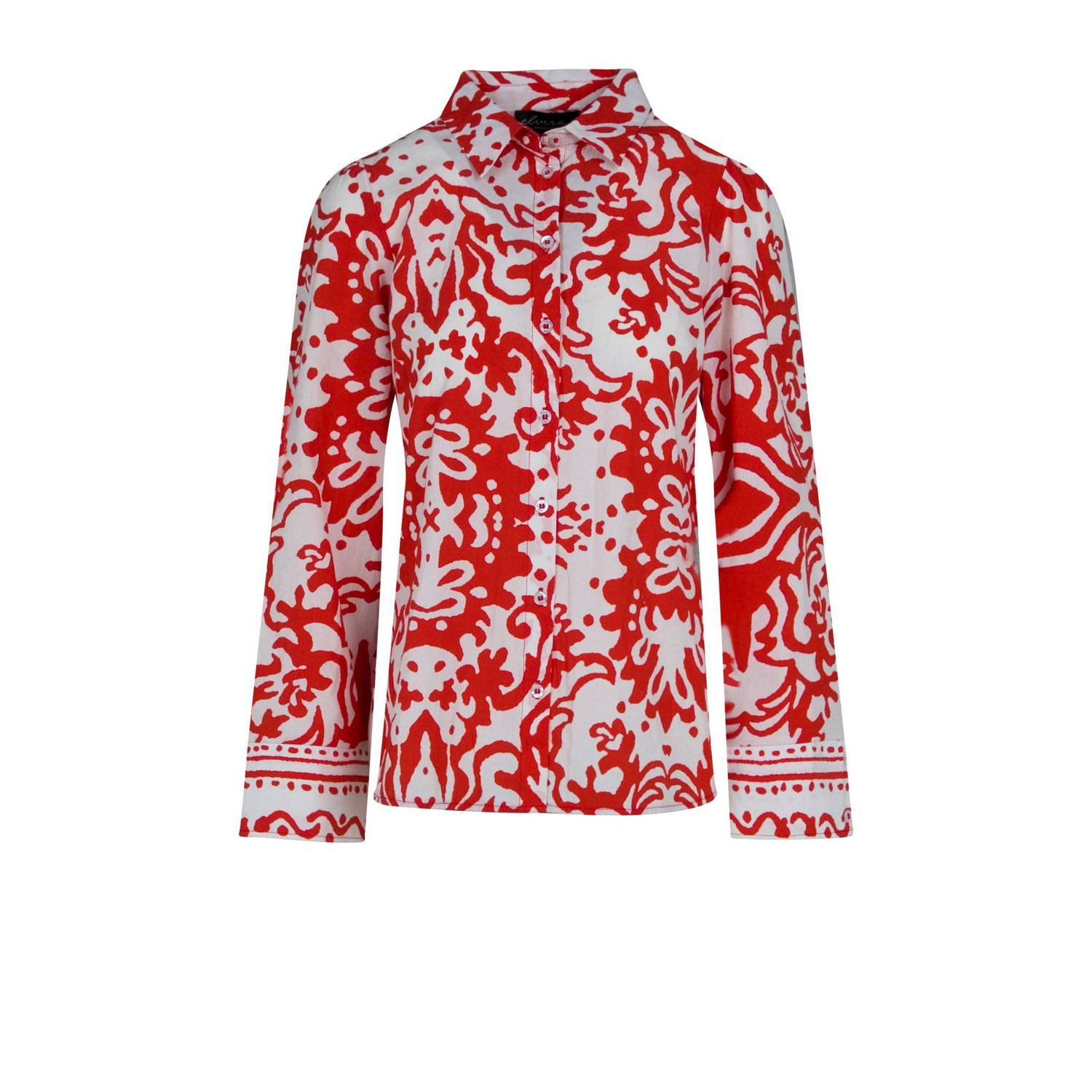 Elvira Collections blouse rood