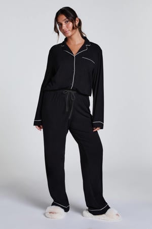 pyjamabroek zwart