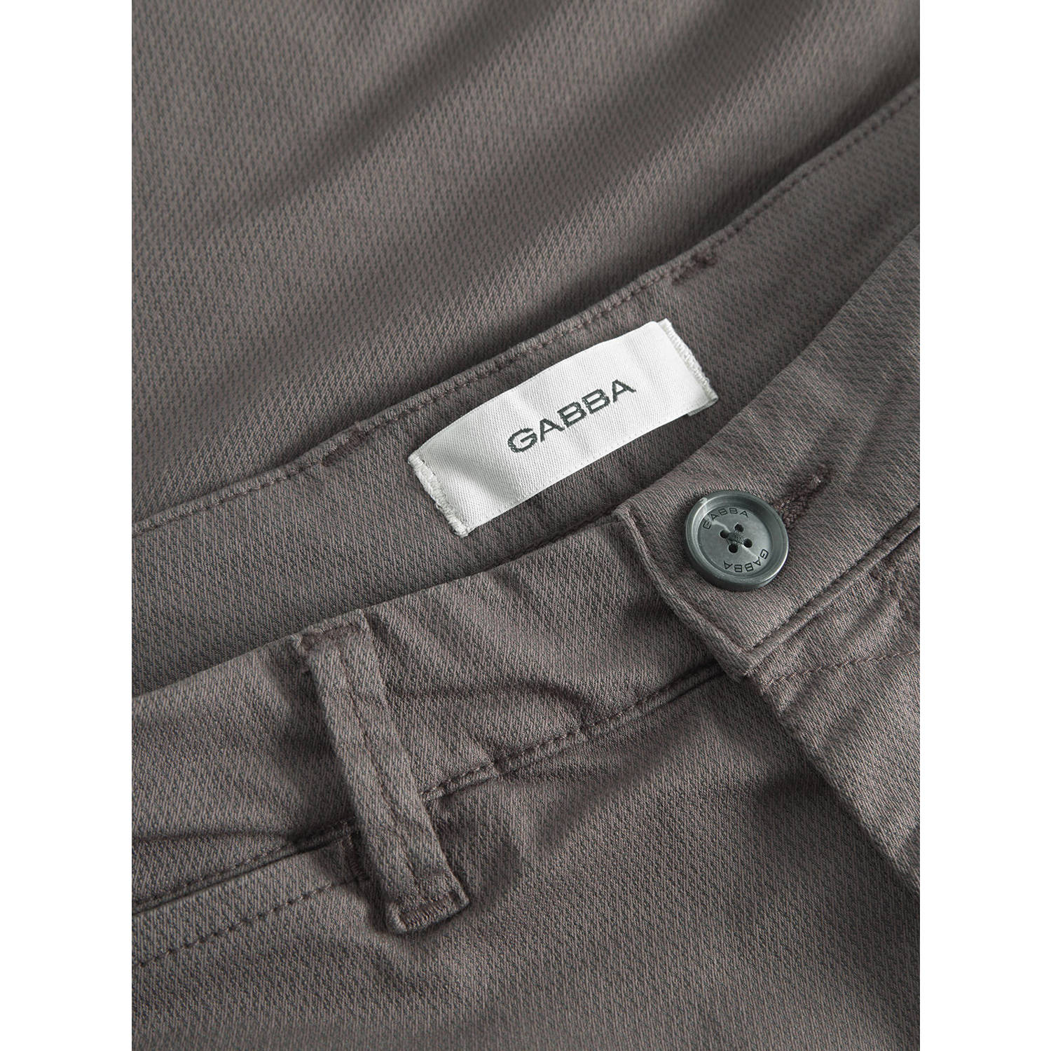 Gabba slim chino grijs