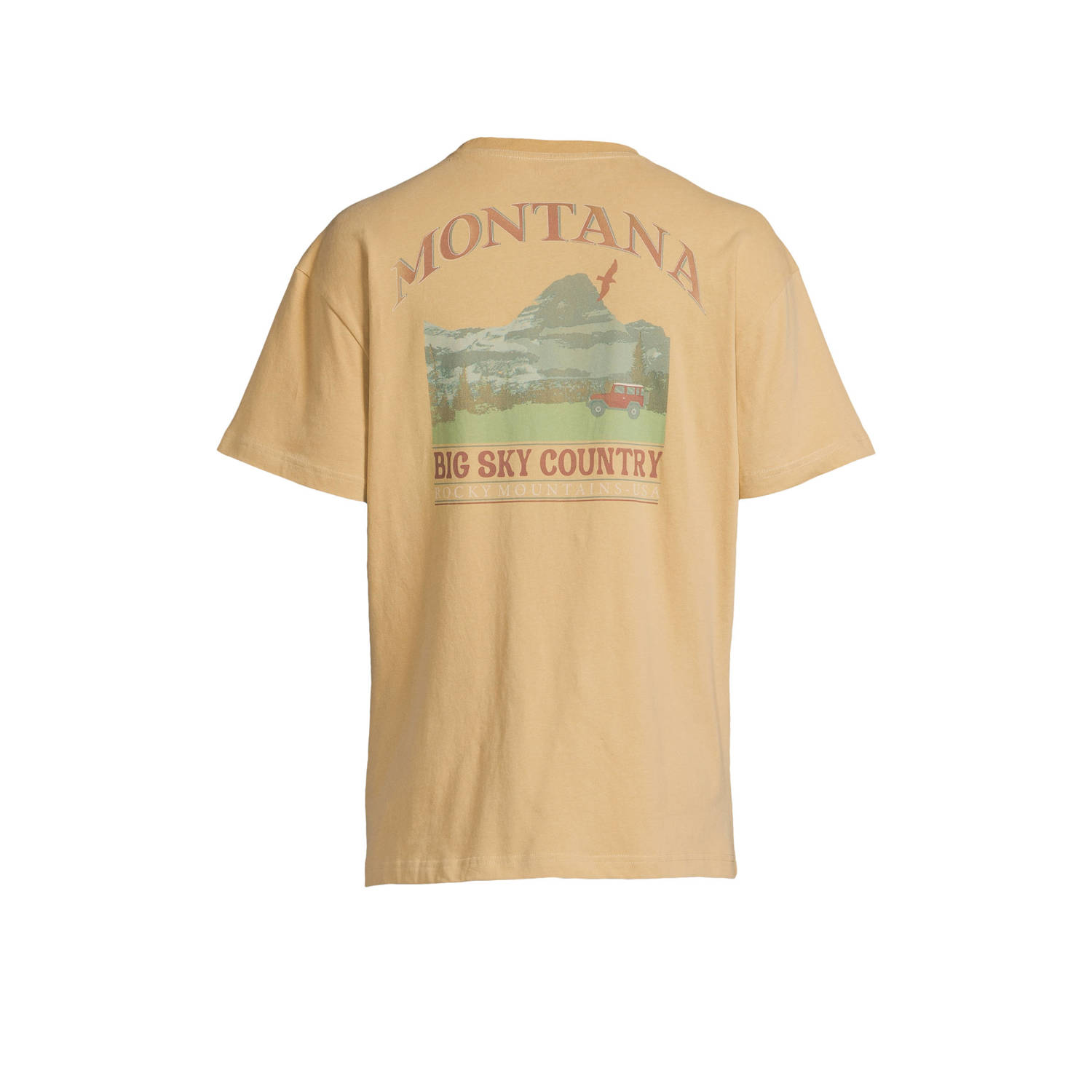 Cars T-shirt beige