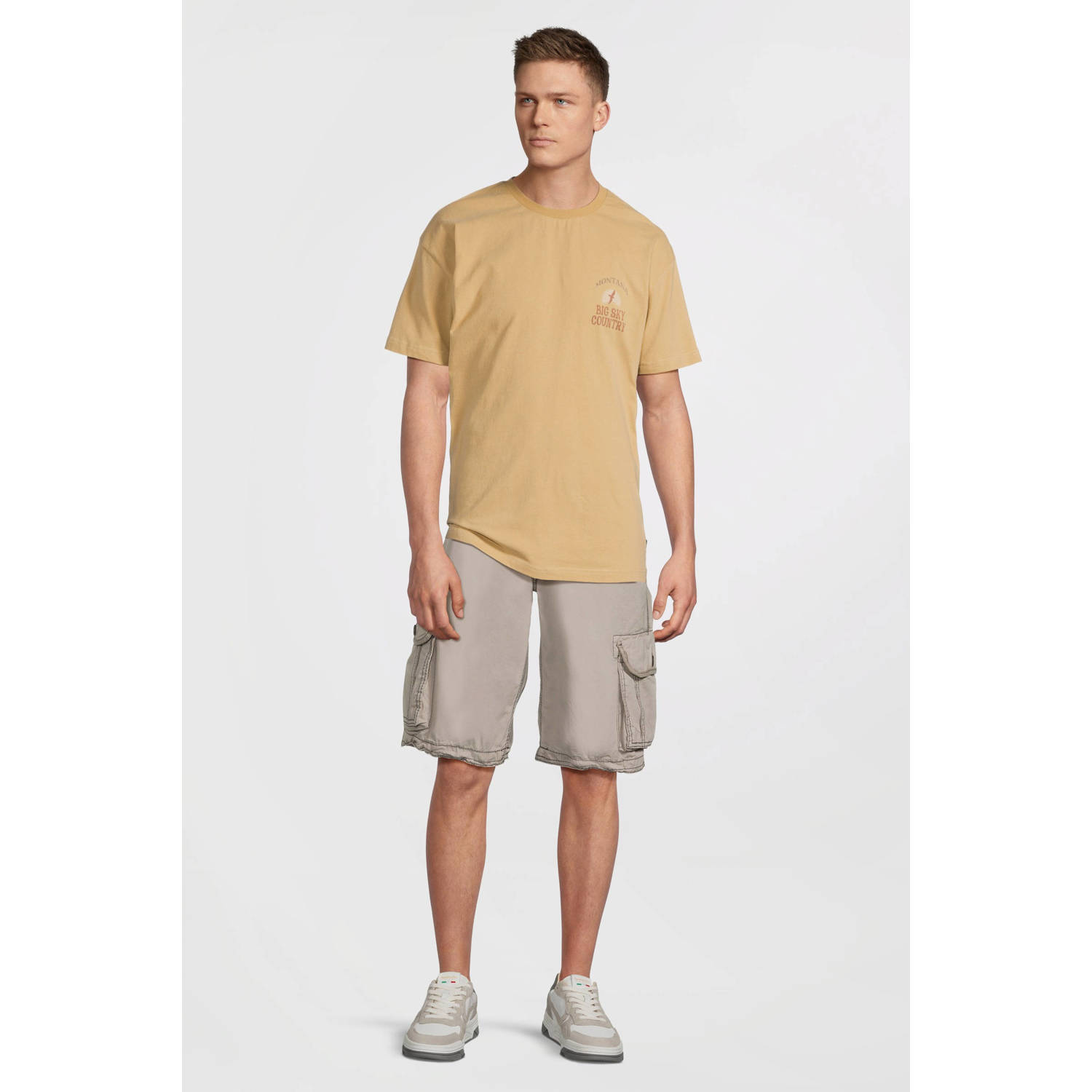 Cars T-shirt beige