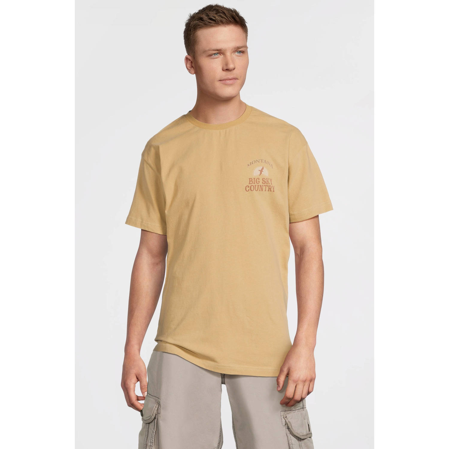 Cars T-shirt beige