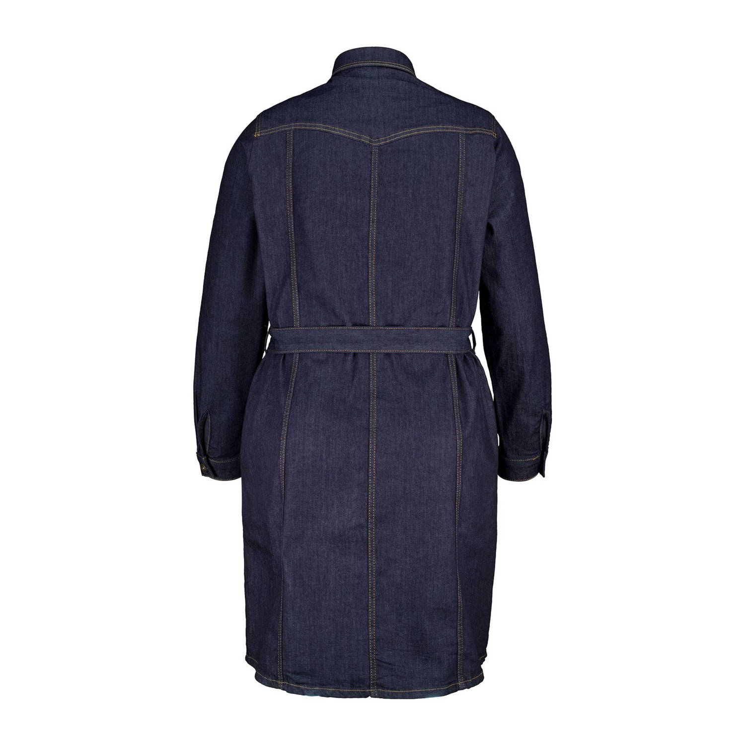 MS Mode spijkerjurk dark blue denim