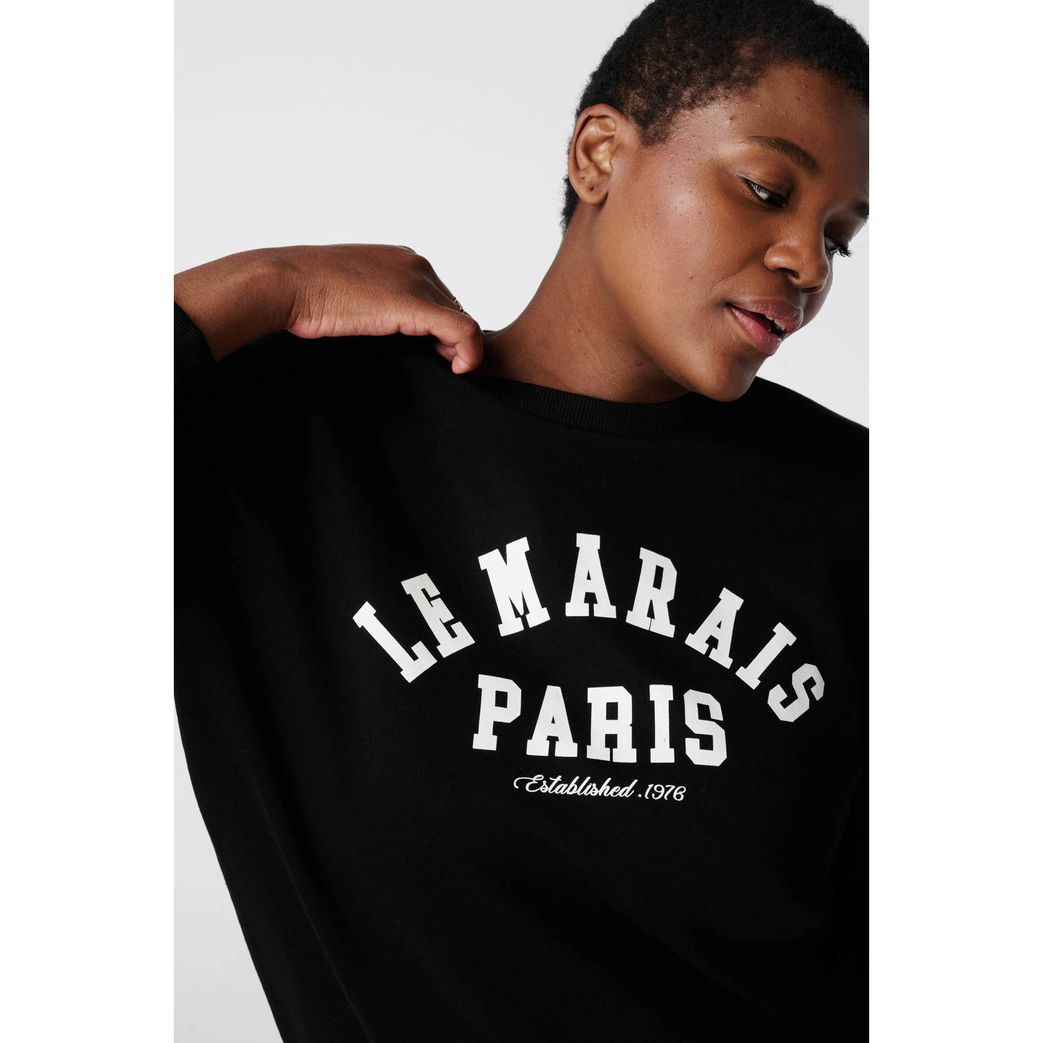 MS Mode sweater zwart