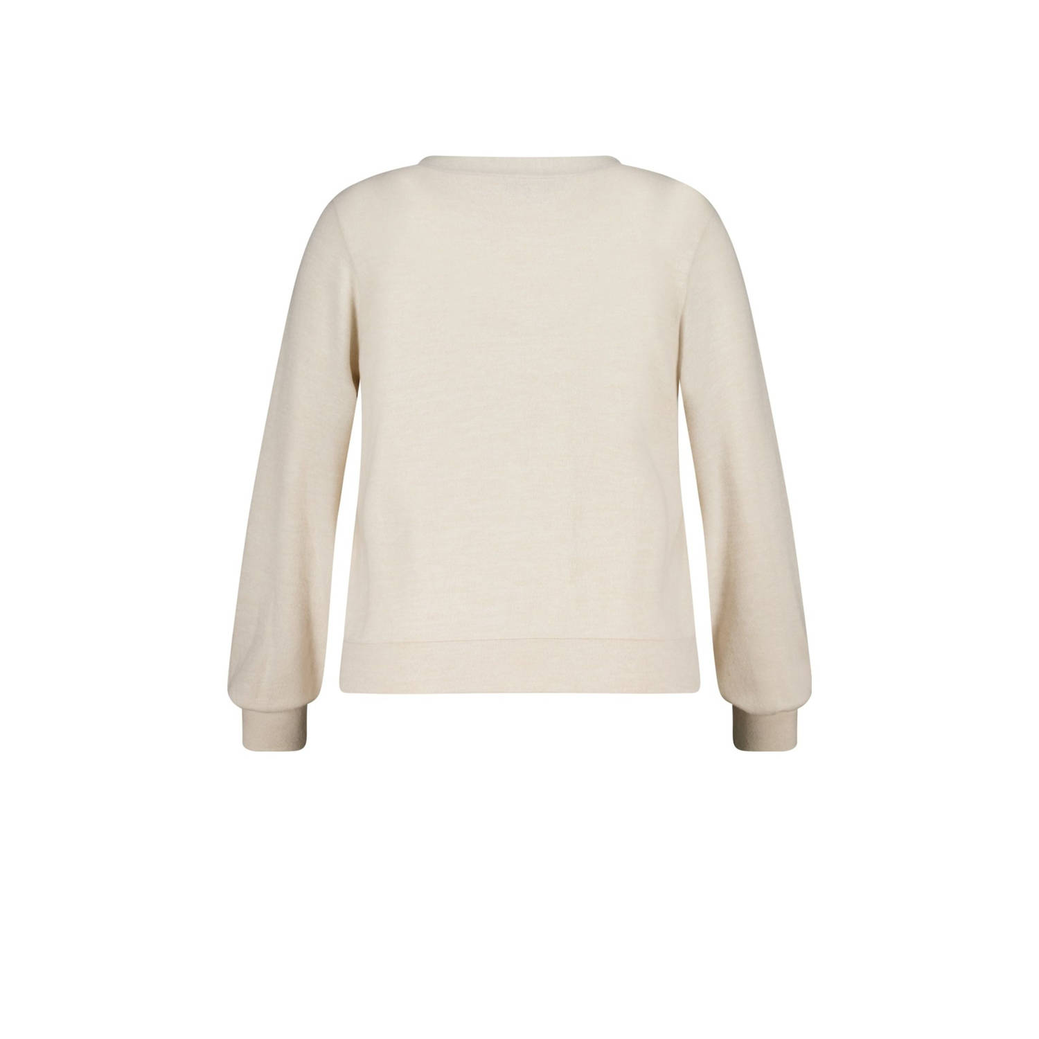MS Mode gebreid vest crème