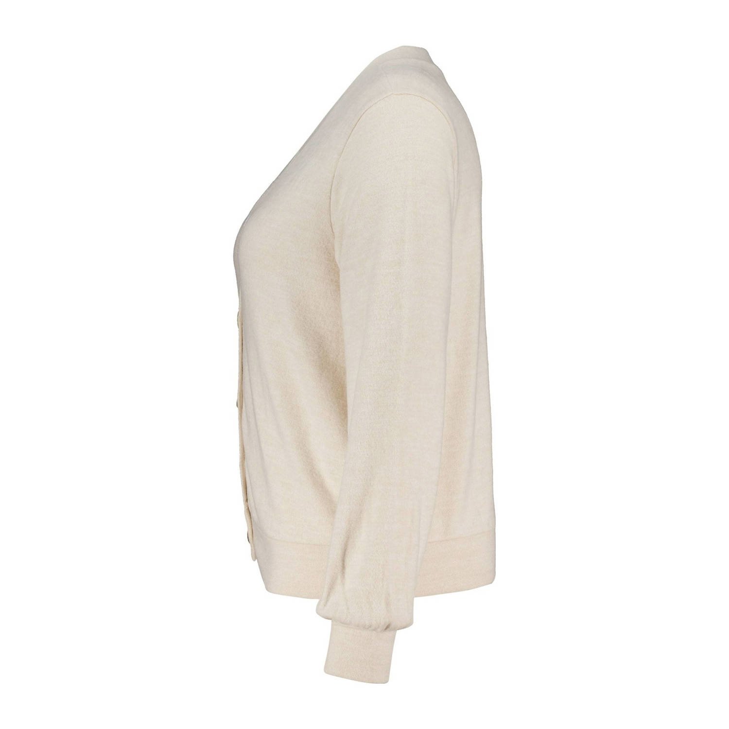 MS Mode gebreid vest crème
