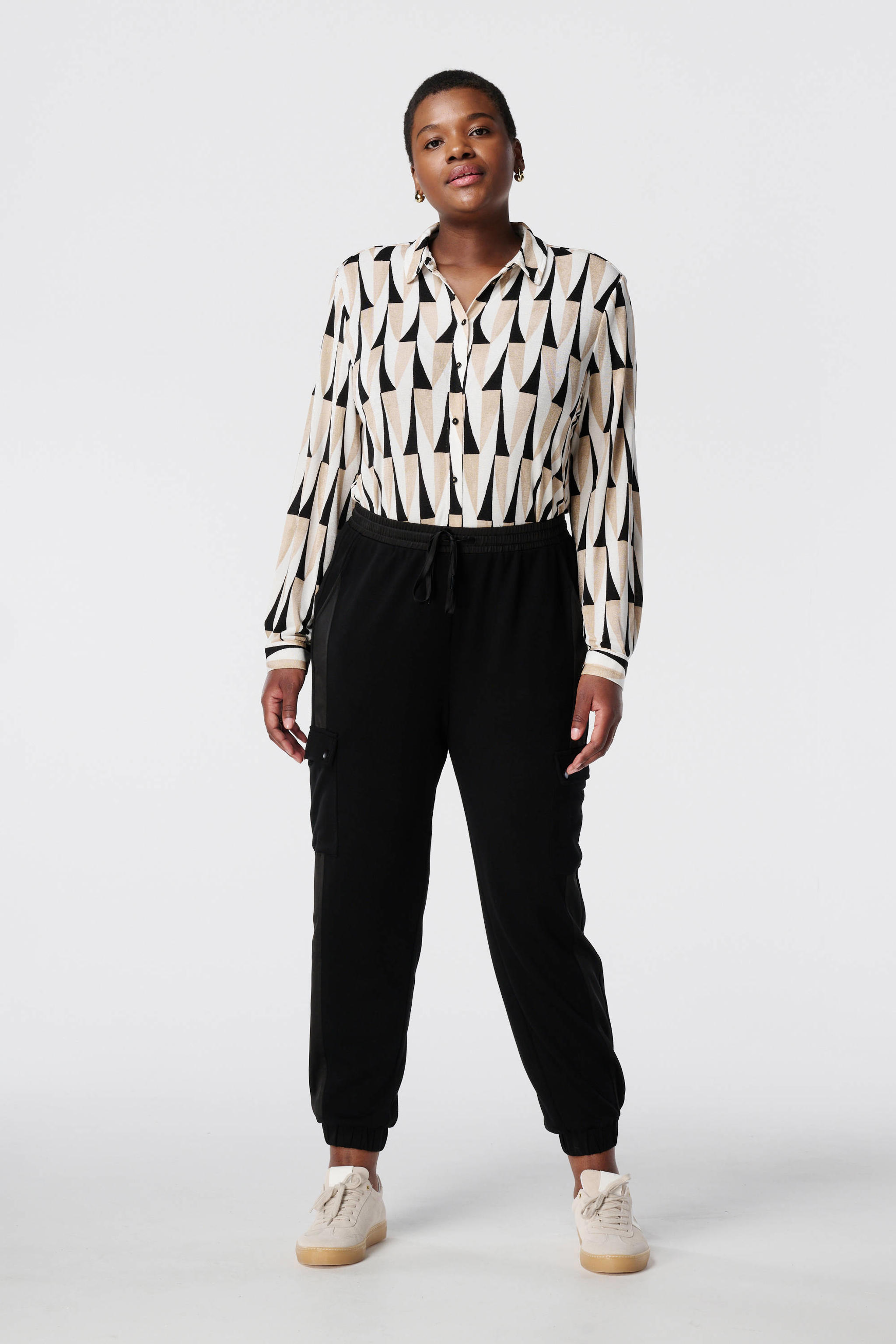 Straat Casual Wijde Pijpen Cargo Broek Vrouwen Midden Taille Effen Zakken Baggy Broek Mode Dunne Jogging Rechte Losse Broek 28437 kopen vanaf een prijs van 9.09