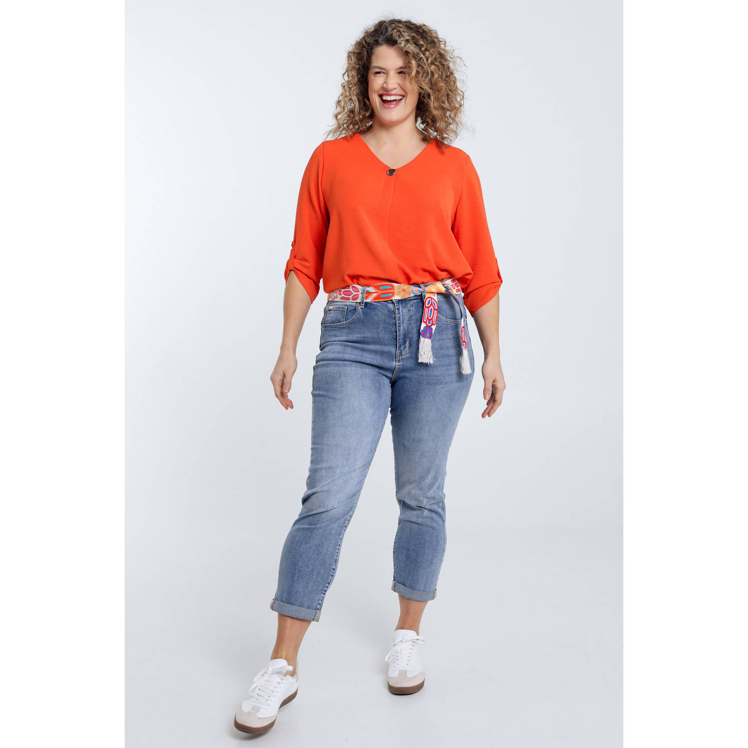 Paprika dark blue denim