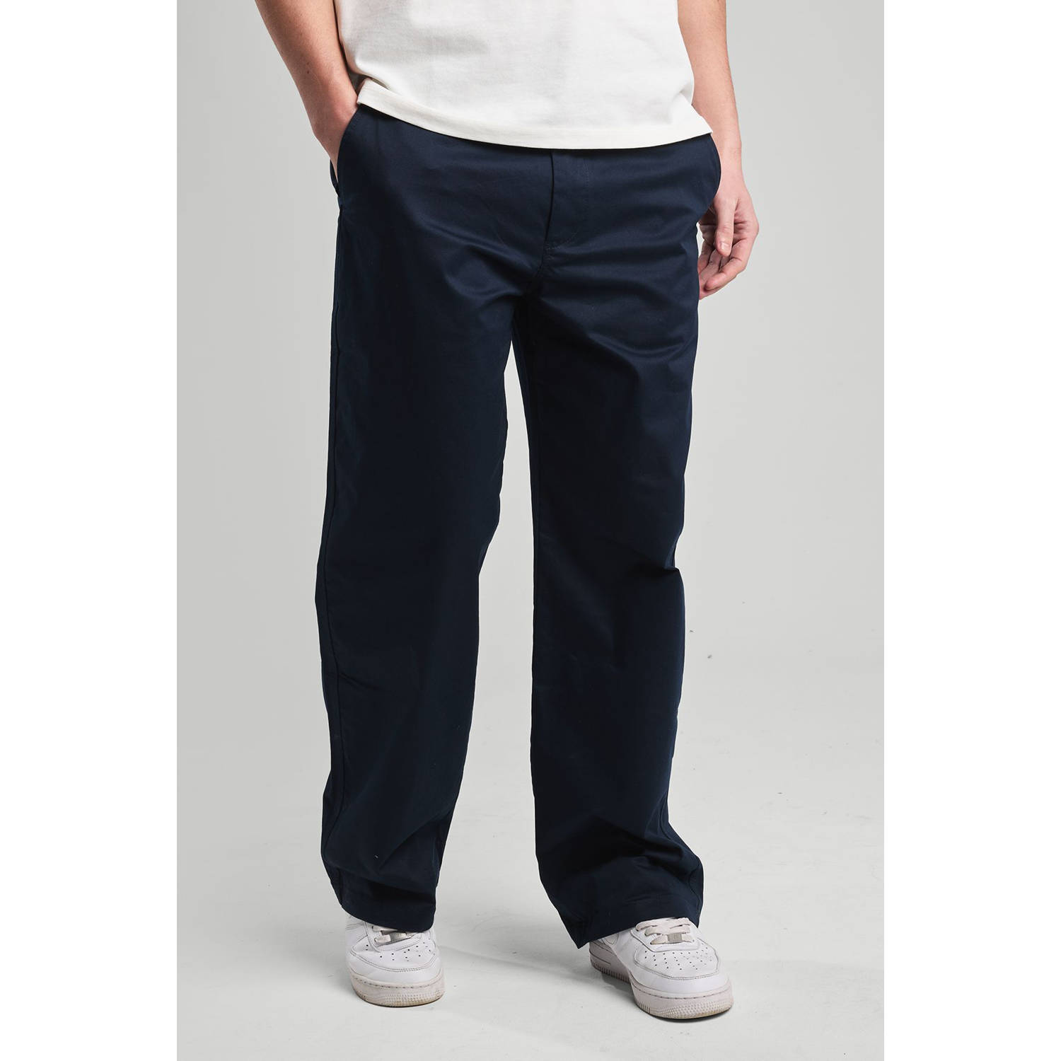 America Today loose chino blauw