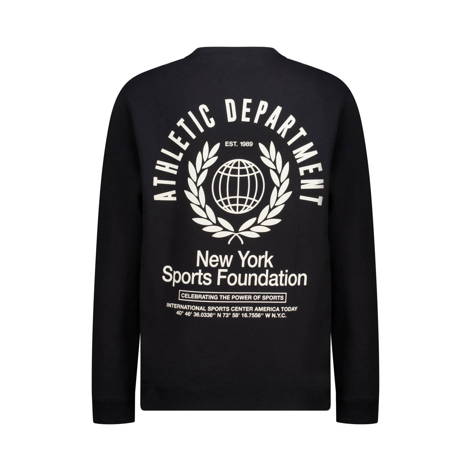 America Today sweater zwart