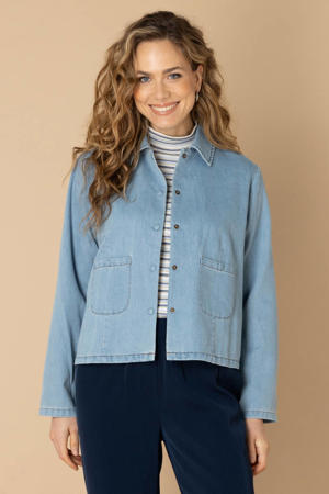 spijkerjas medium blue denim