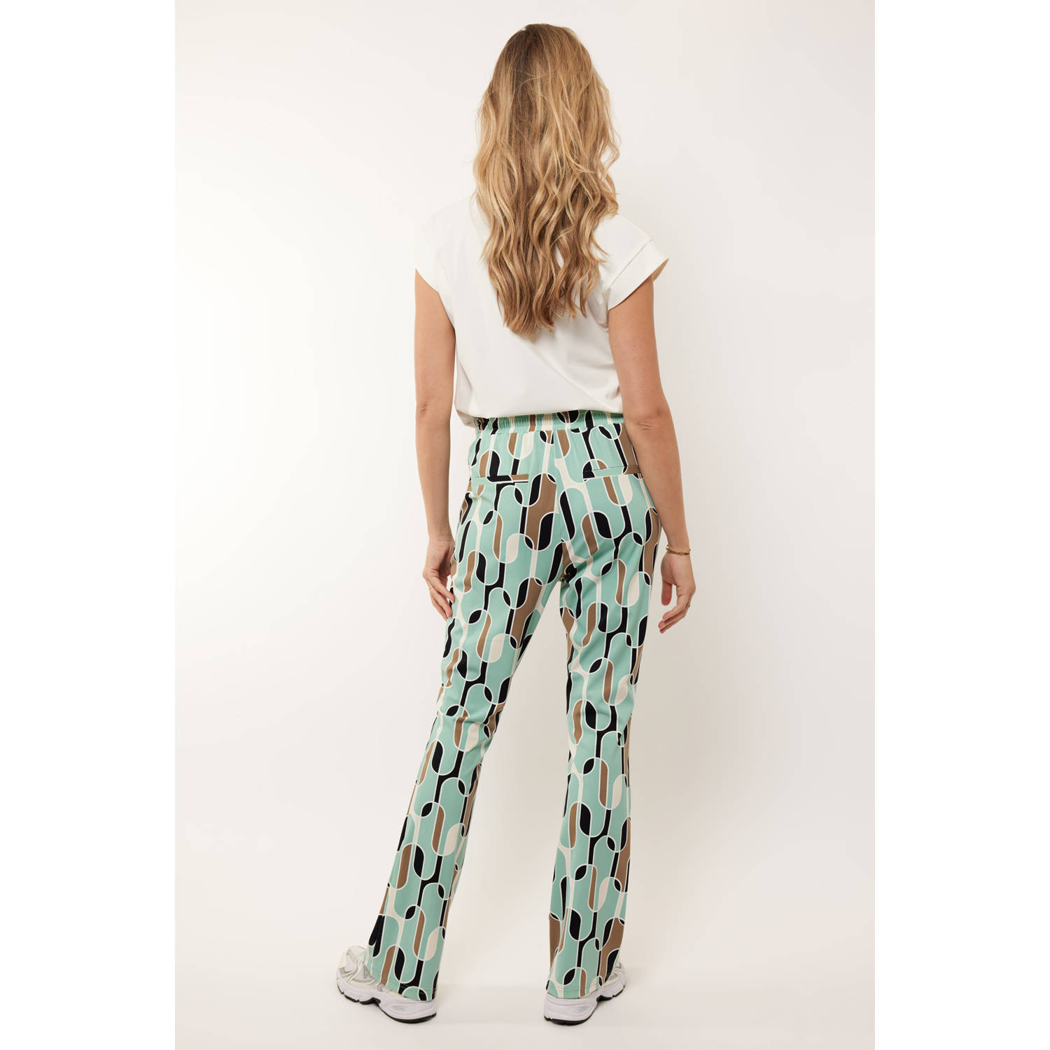 G-maxx wide leg high waist casual broek
