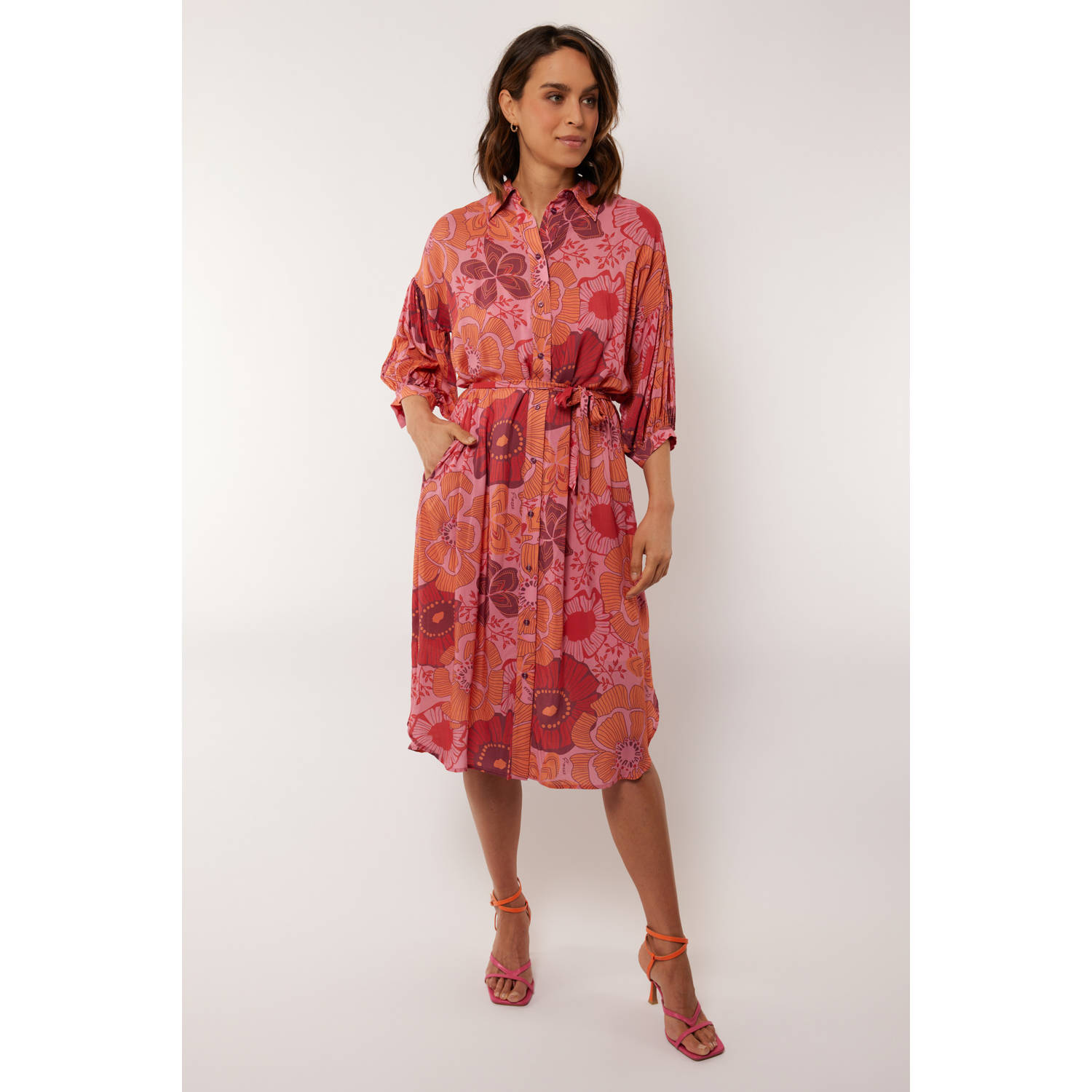 G-maxx blousejurk roze