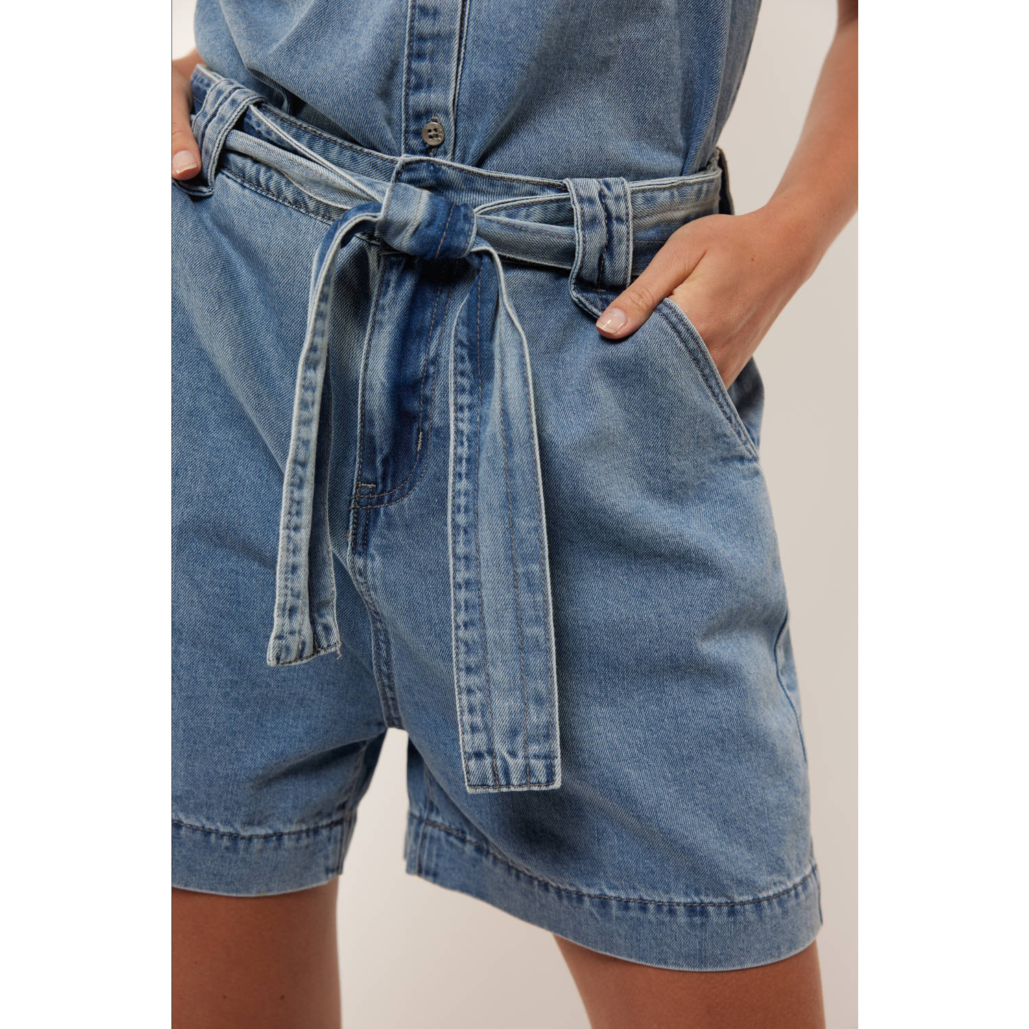 G-maxx denim short medium blue denim