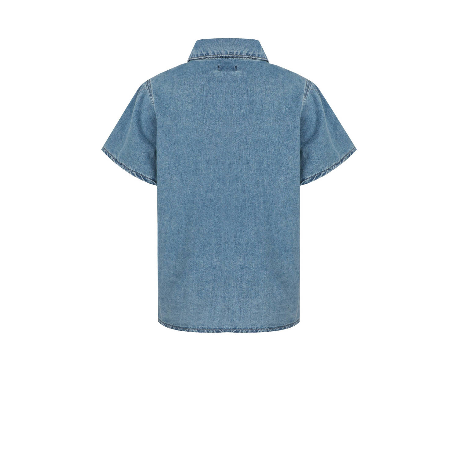 G-maxx blouse medium blue denim