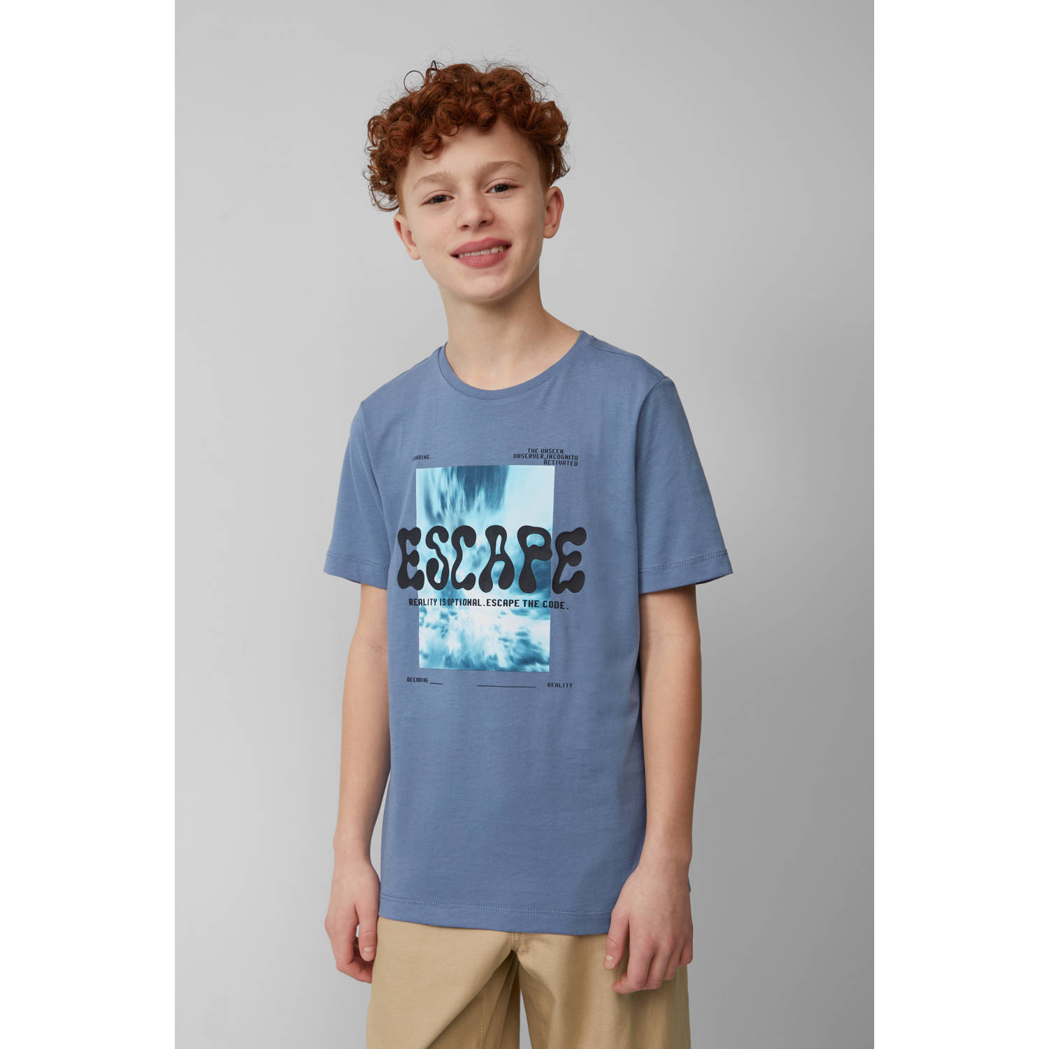 S.Oliver T-shirt blauw