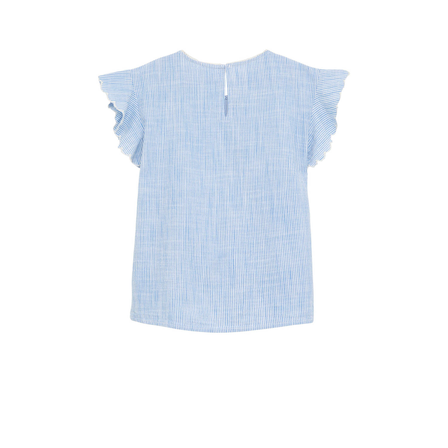 s.Oliver mouwloze top blauw