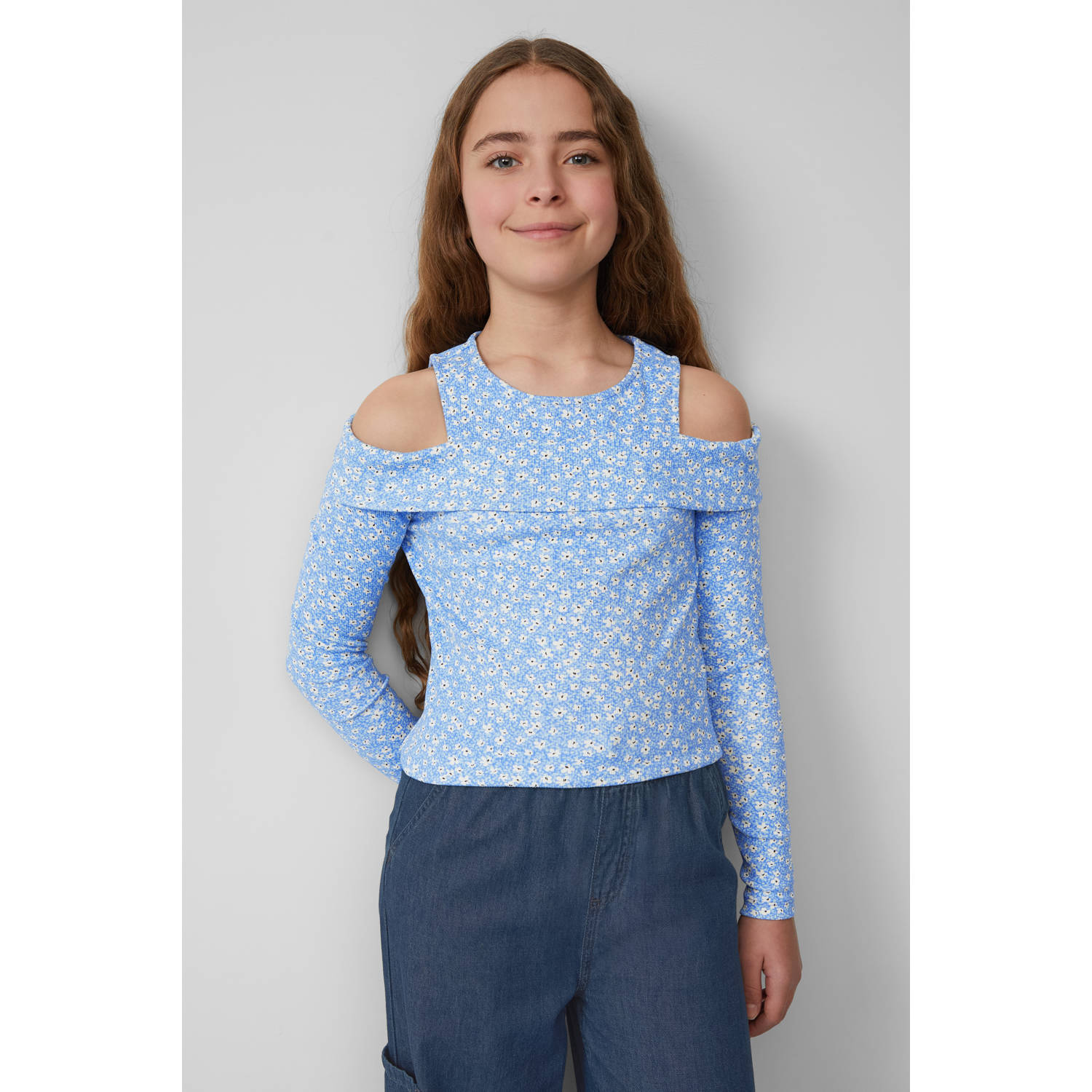 S.Oliver longsleeve lichtblauw