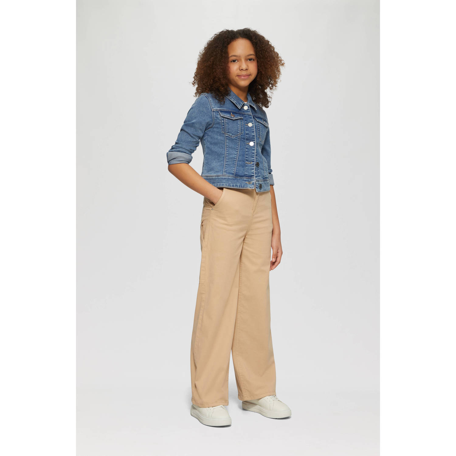 s.Oliver spijkerjas medium blue denim