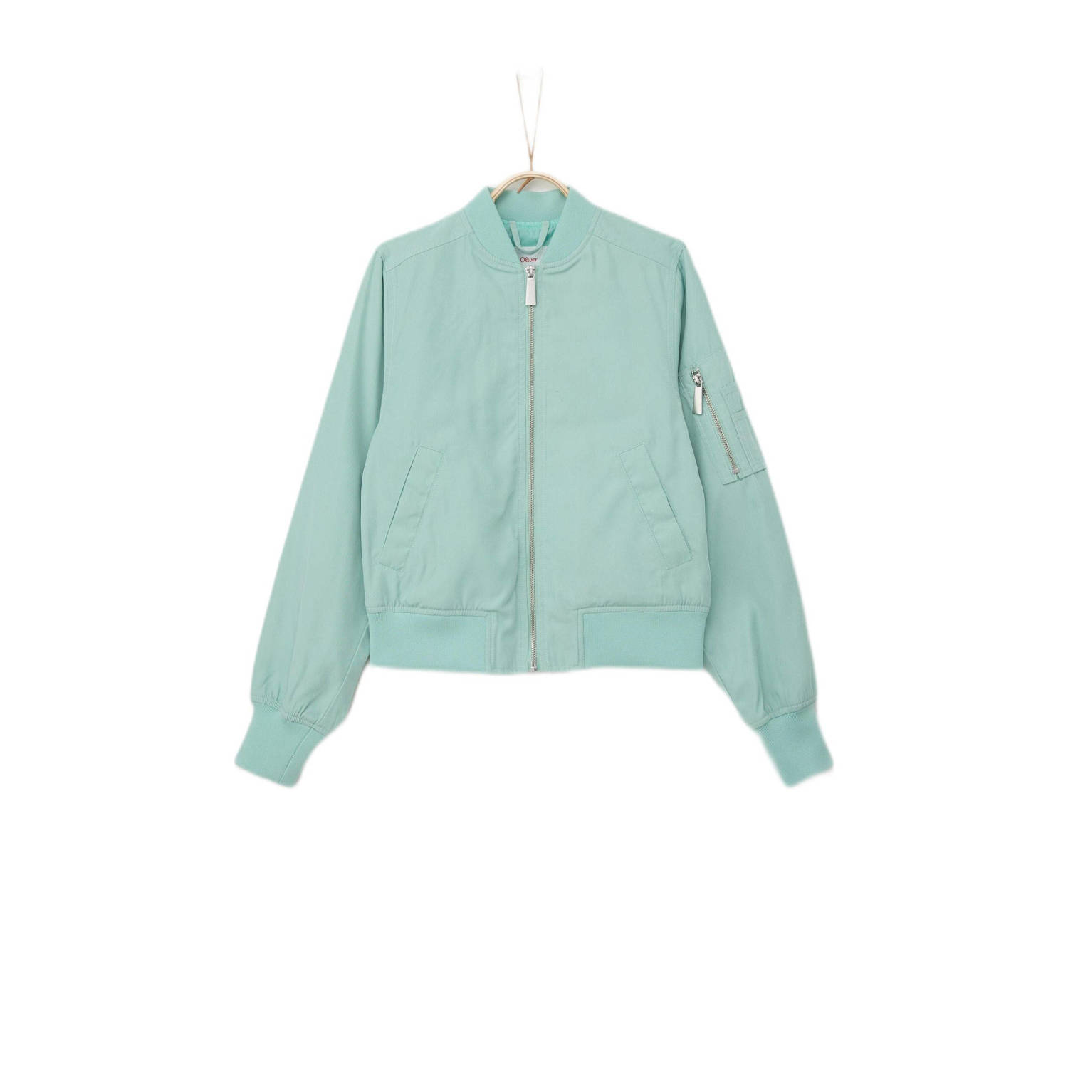s.Oliver bomberjack lente; turquoise
