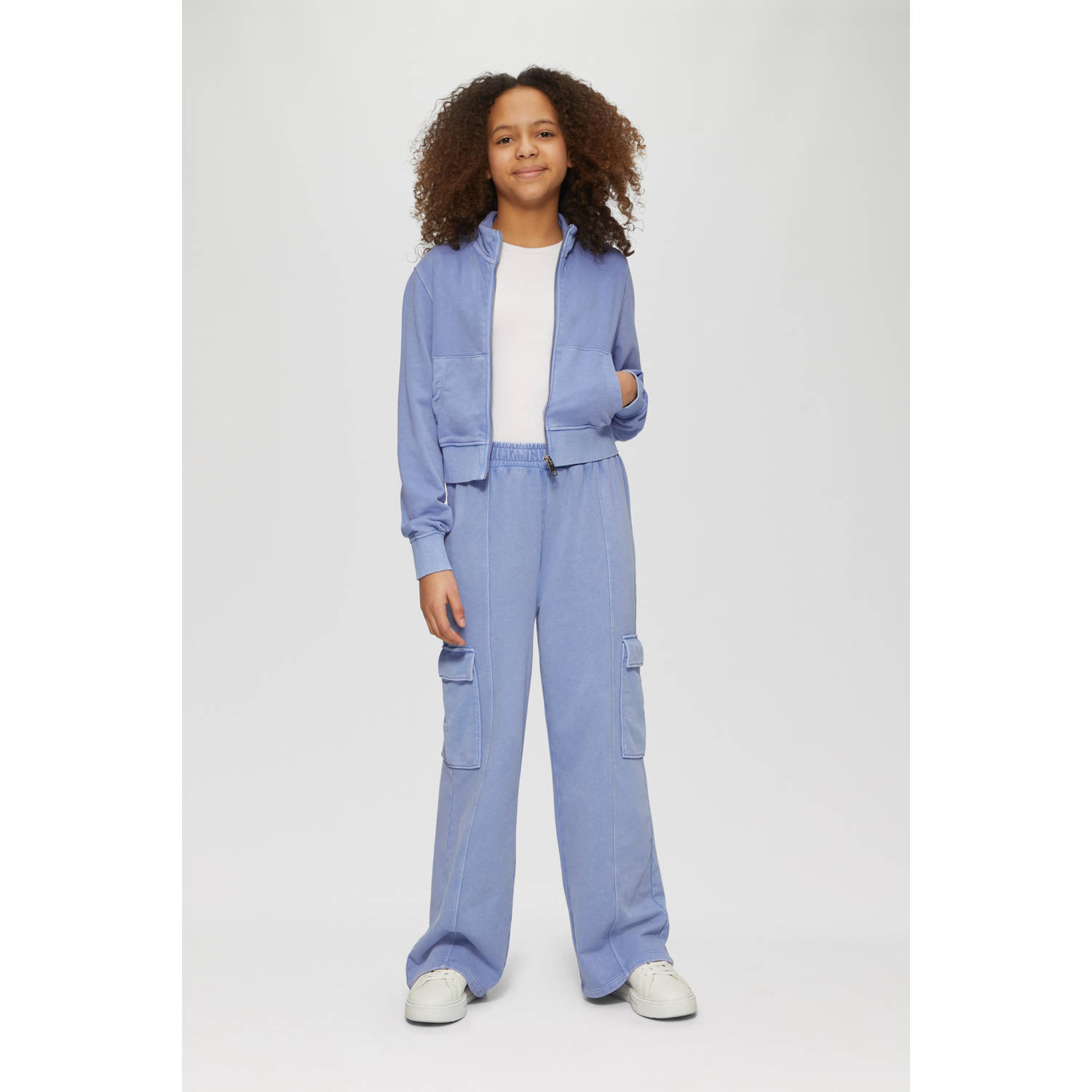S.Oliver cargo broek blauw