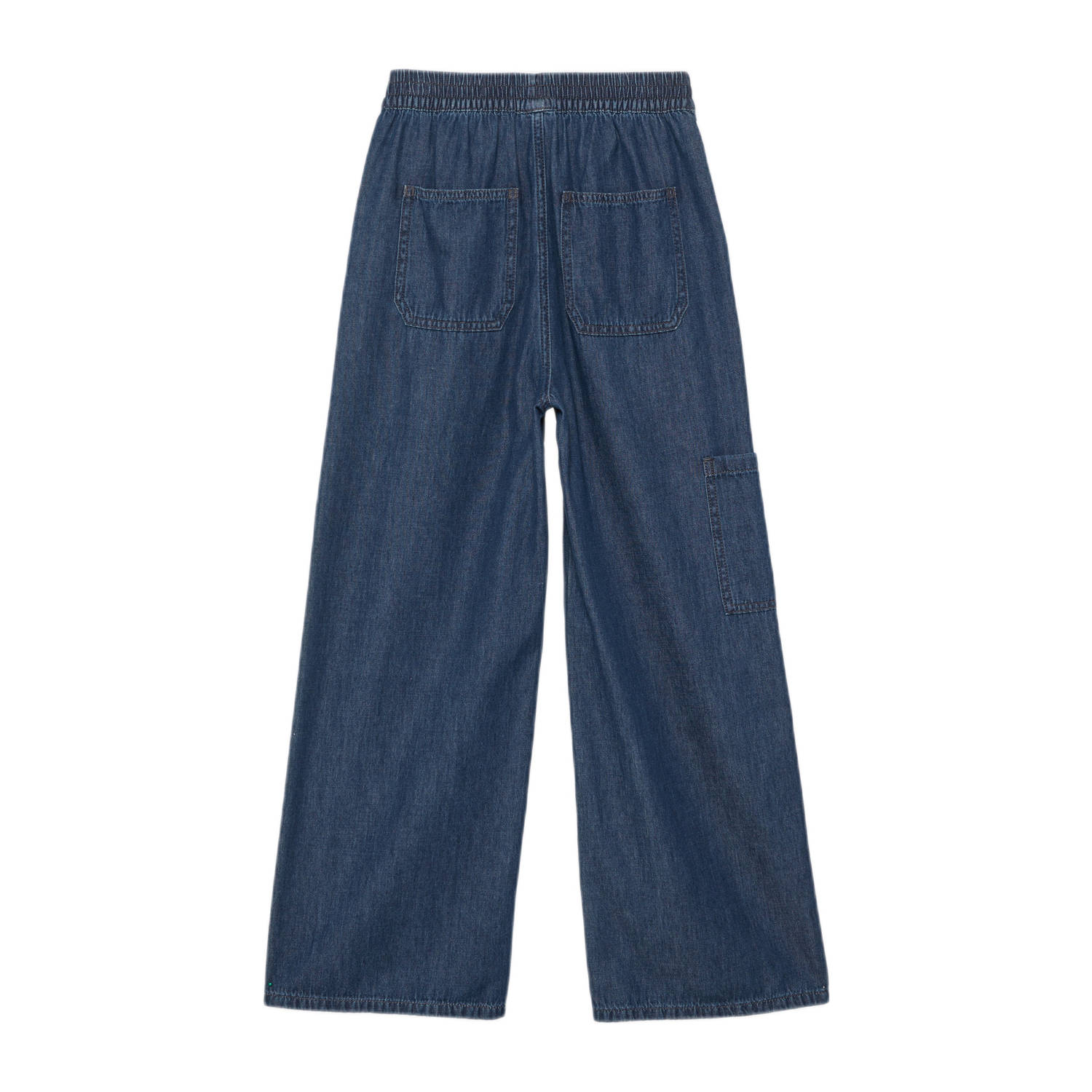 s.Oliver casual broek medium blue denim