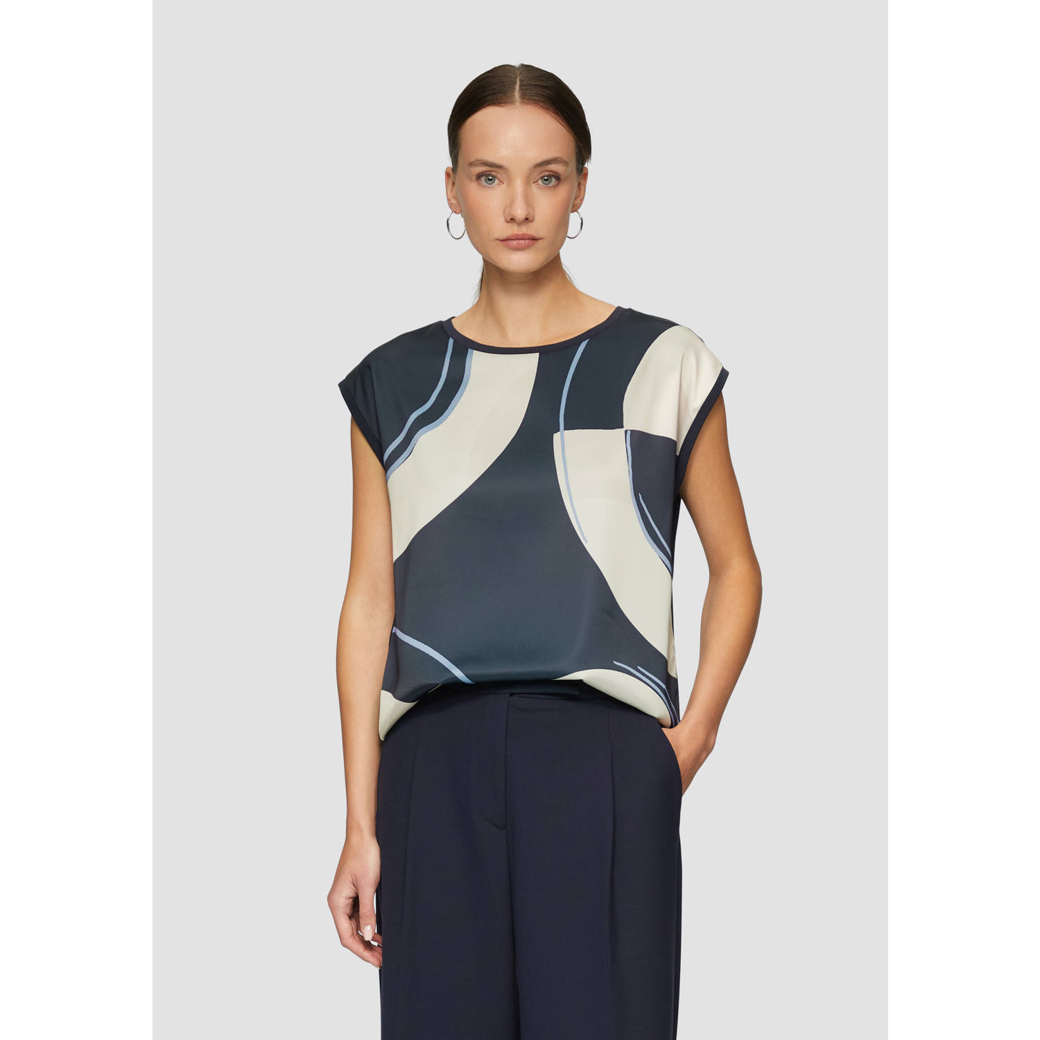 s.Oliver BLACK LABEL top marine