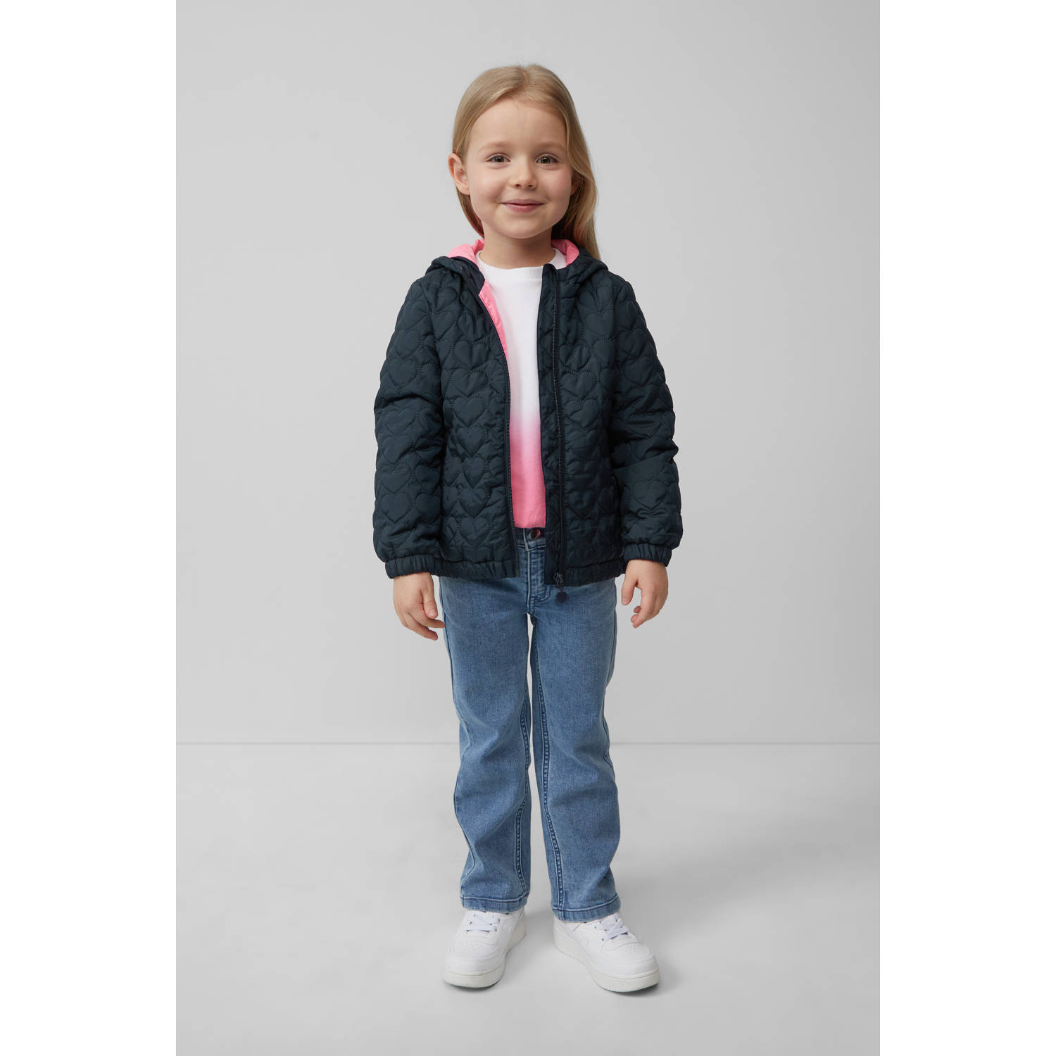 s.Oliver gewatteerde jas blauw