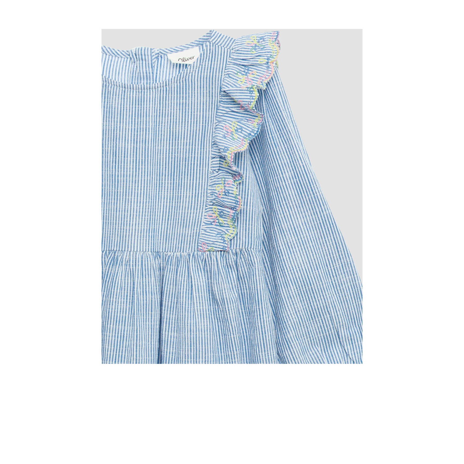 s.Oliver korte jurk blauw