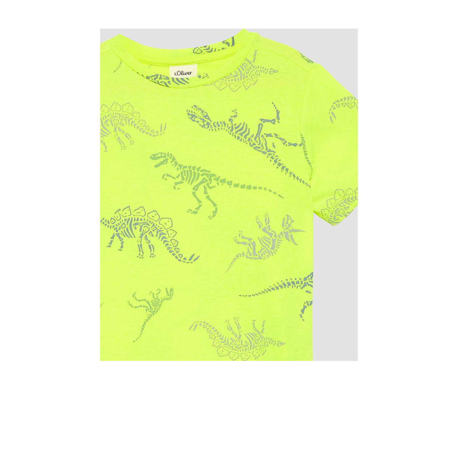 s.Oliver T-shirt limegroen