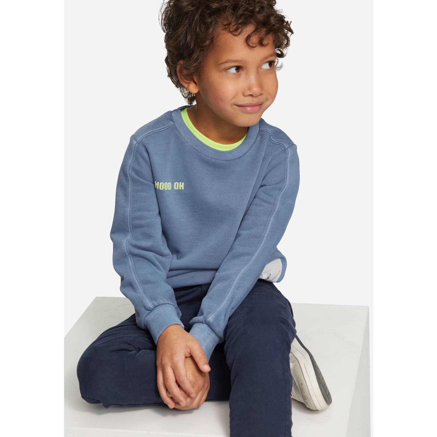 s.Oliver sweater lichtblauw