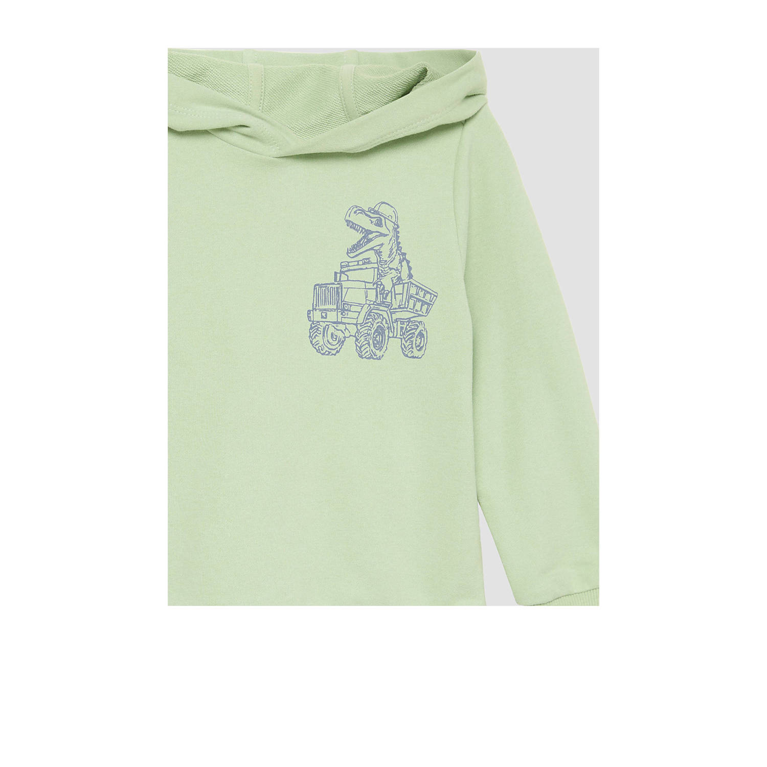 s.Oliver hoodie lichtgroen