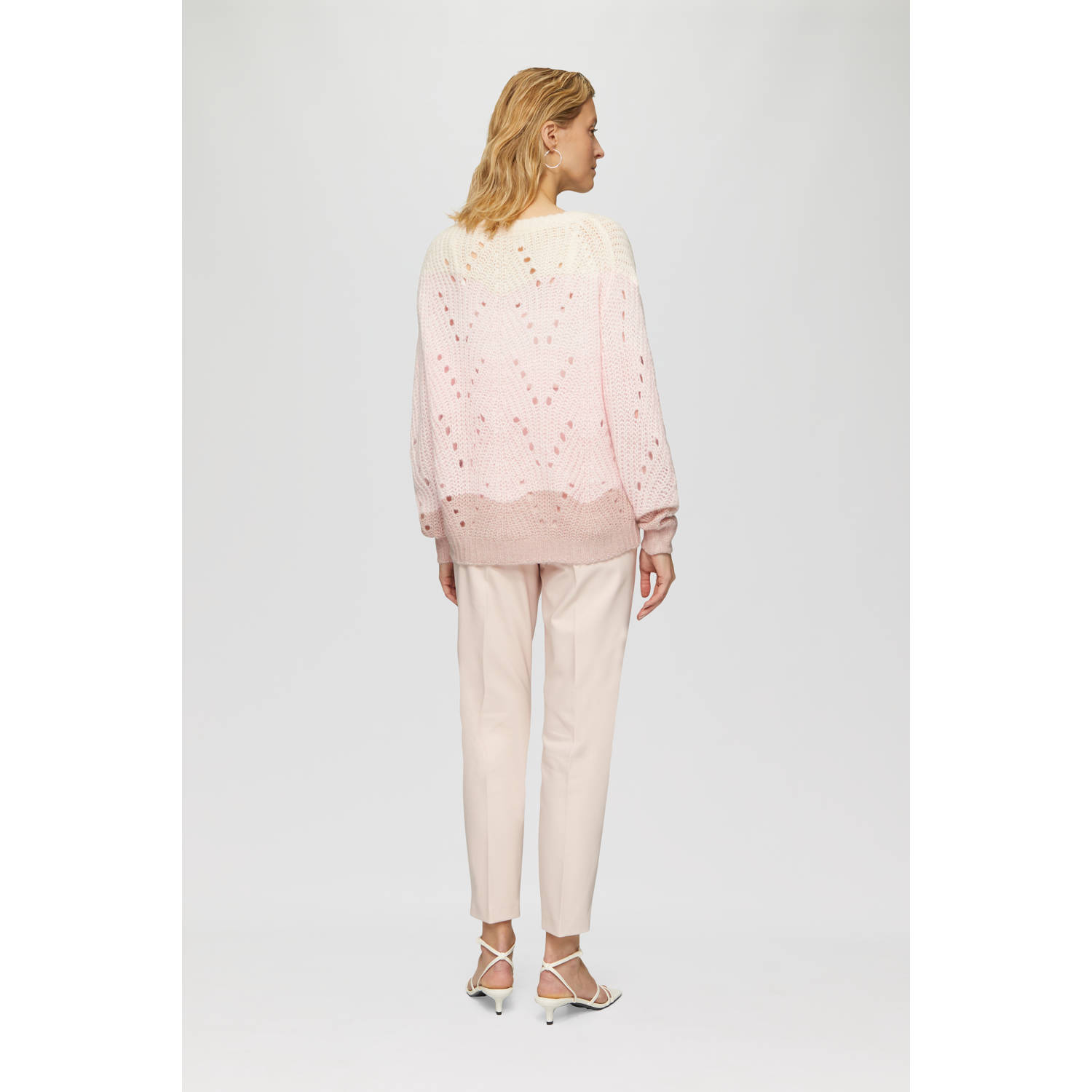 s.Oliver BLACK LABEL gebreide trui roze