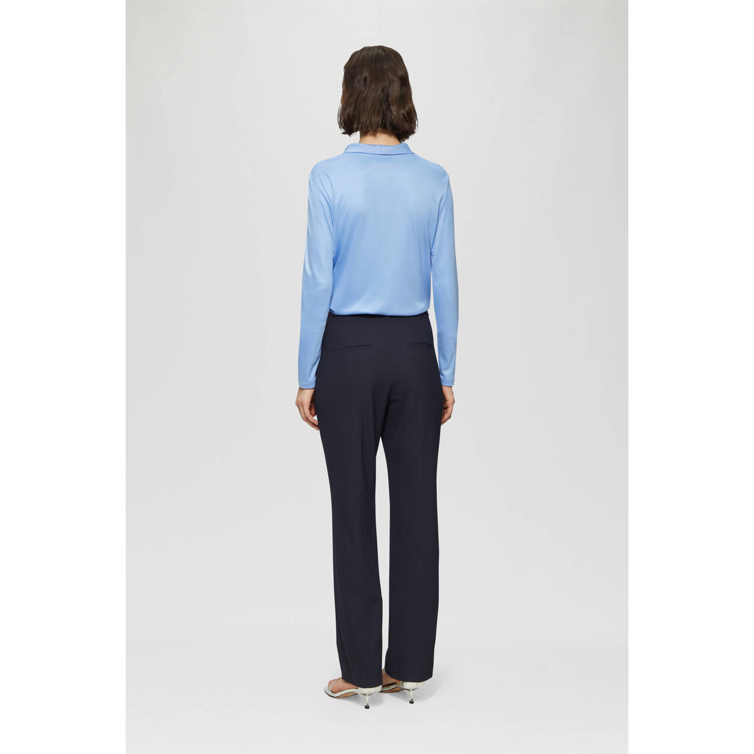 s.Oliver BLACK LABEL top lichtblauw