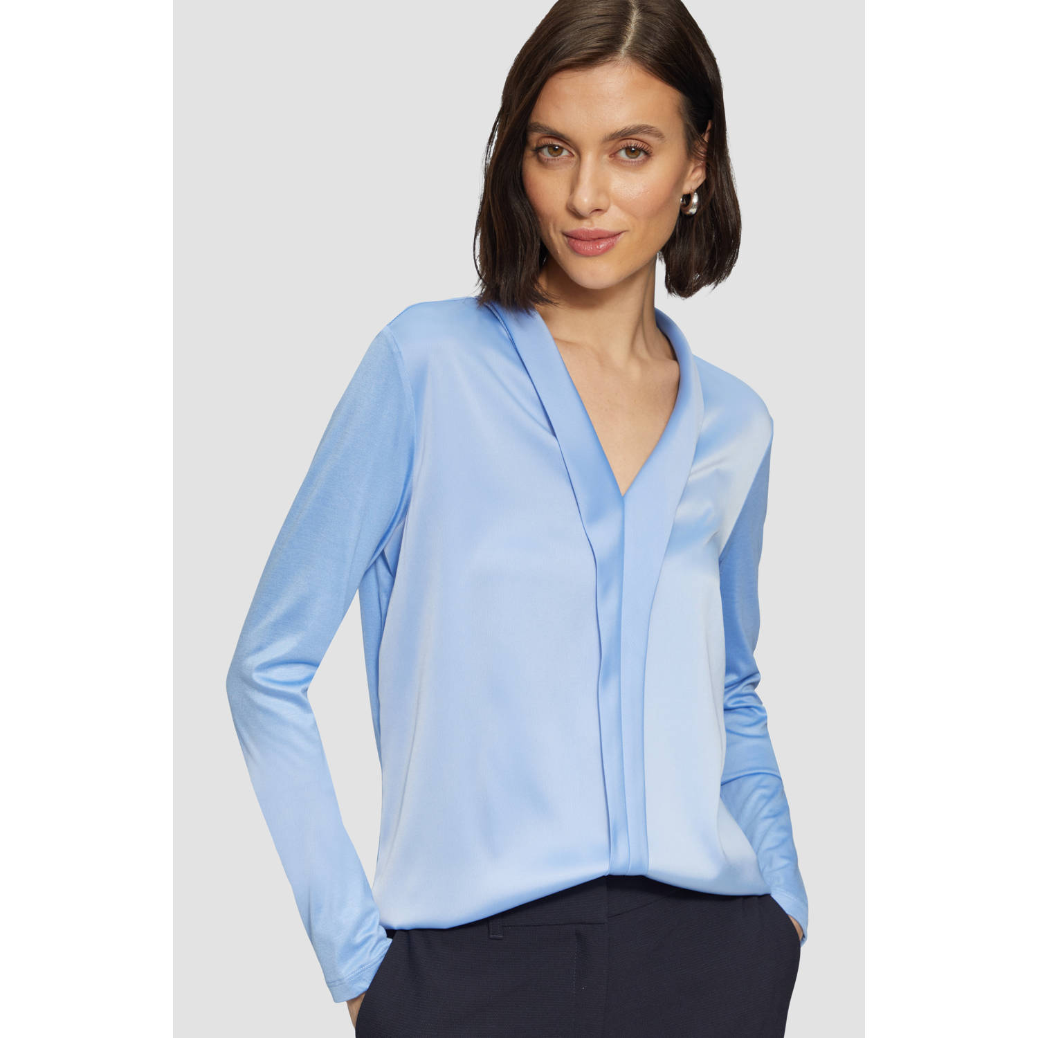 S.Oliver BLACK LABEL top lichtblauw