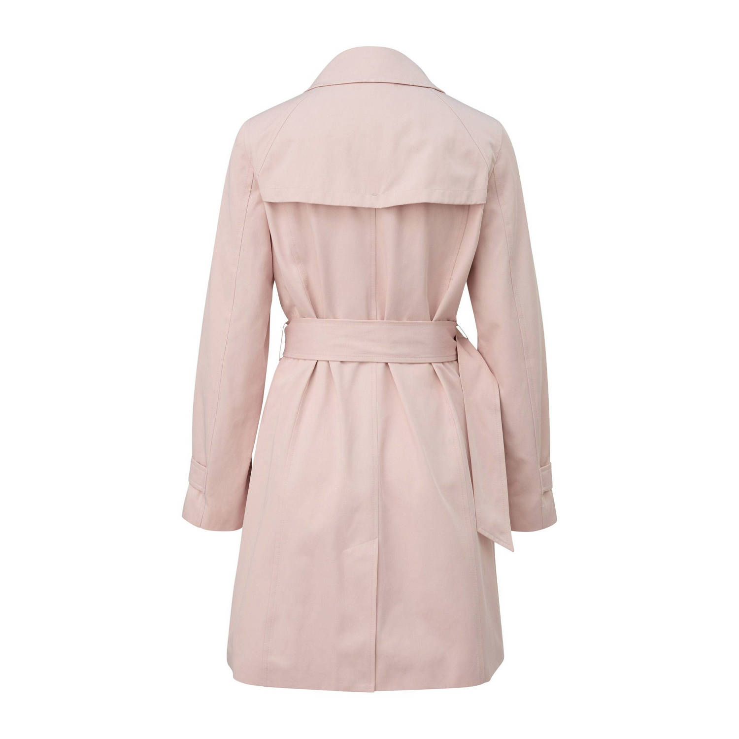 s.Oliver BLACK LABEL trenchcoat lichtroze