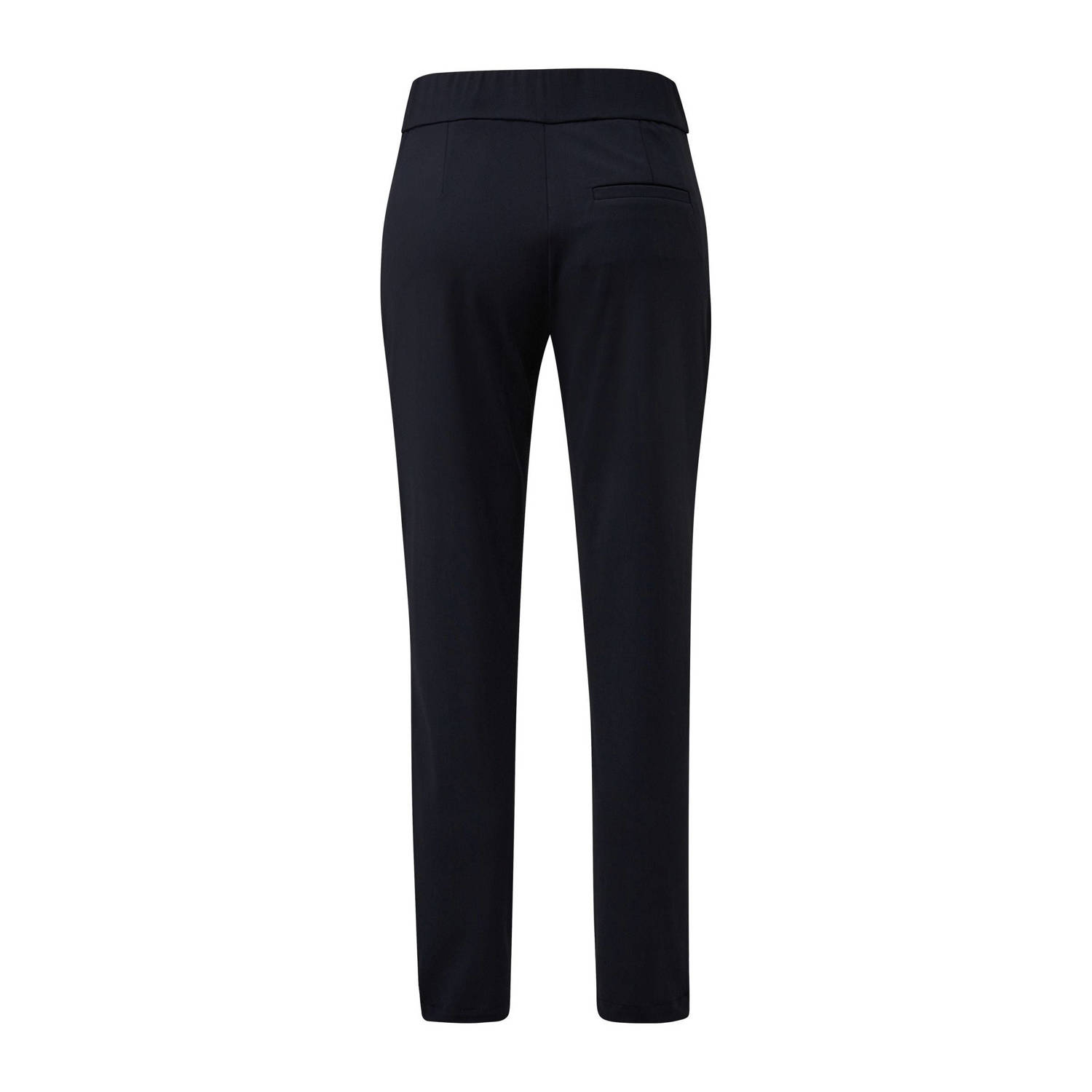 s.Oliver BLACK LABEL slim regular waist broek marine